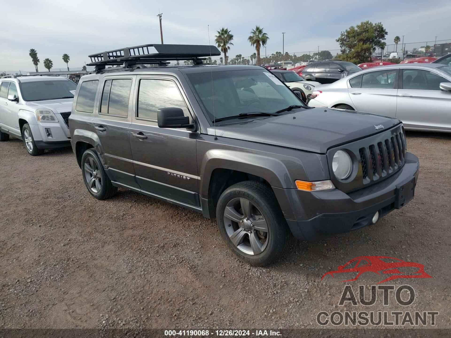 JEEP PATRIOT 2014 - 1C4NJPFA6ED818571
