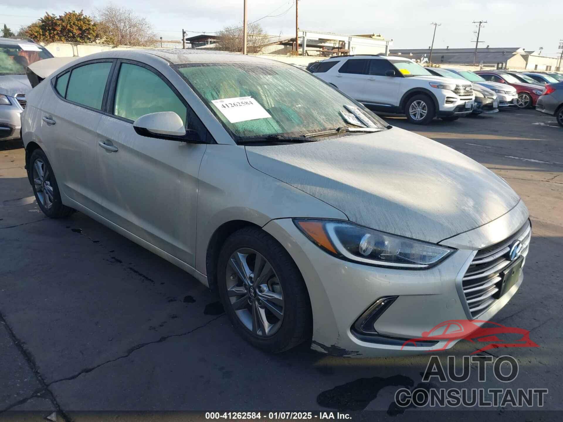 HYUNDAI ELANTRA 2017 - KMHD84LF9HU250368