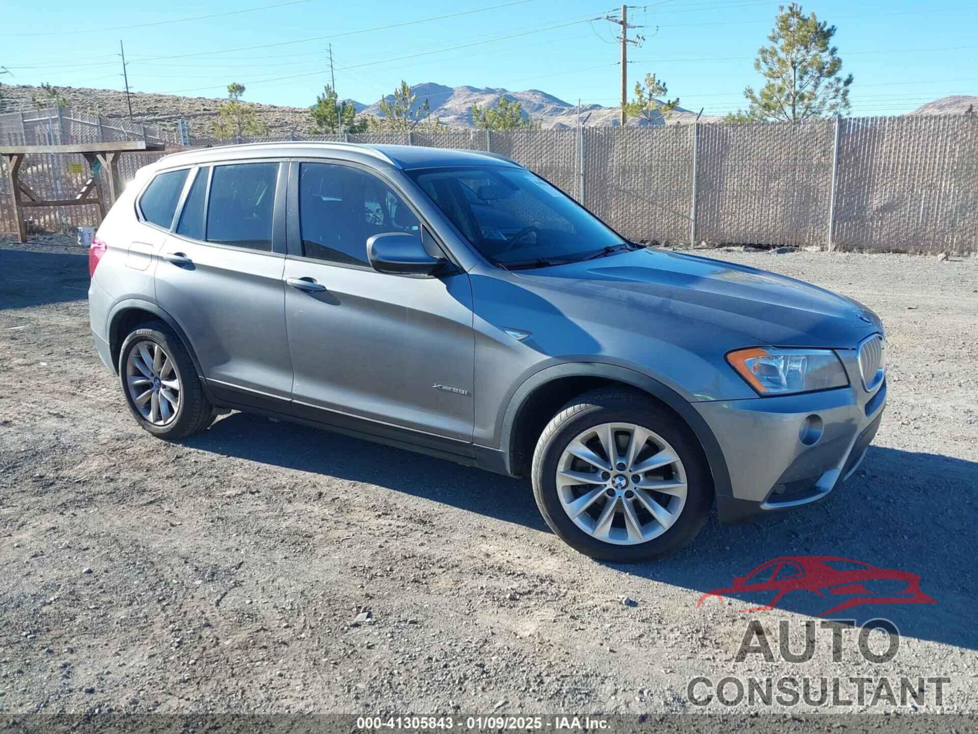 BMW X3 2013 - 5UXWX9C51D0A24428