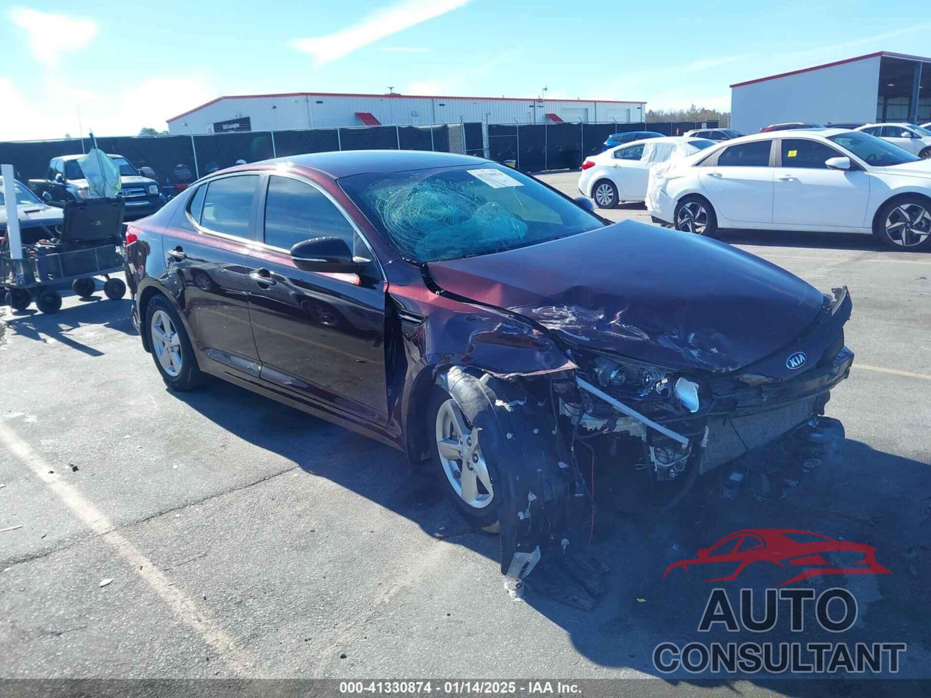 KIA OPTIMA 2015 - 5XXGM4A77FG481152