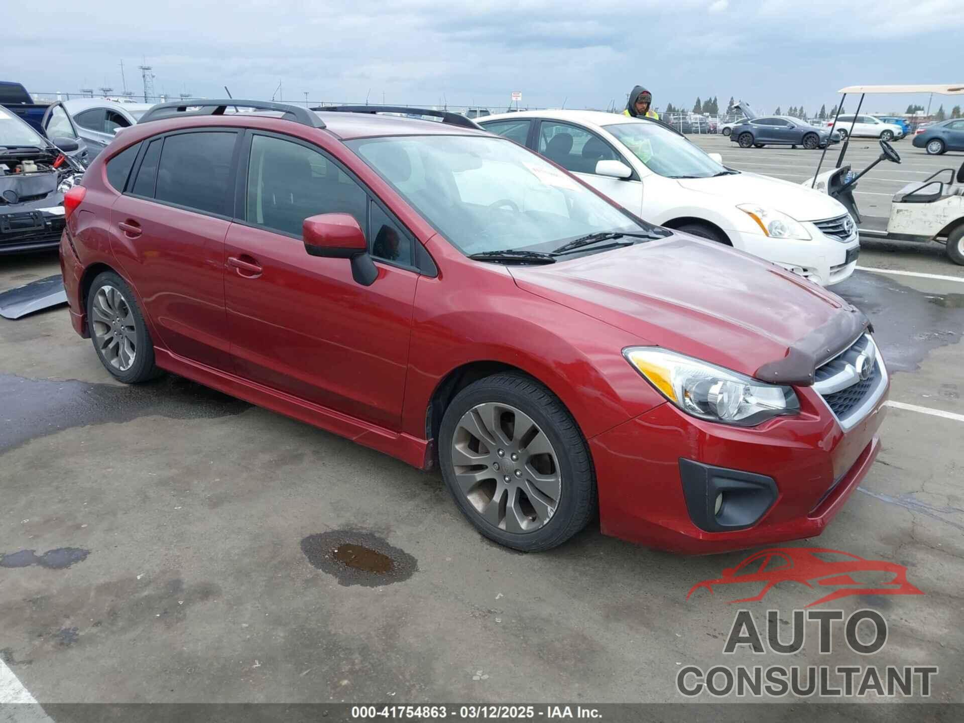 SUBARU IMPREZA 2012 - JF1GPAL68CH221423