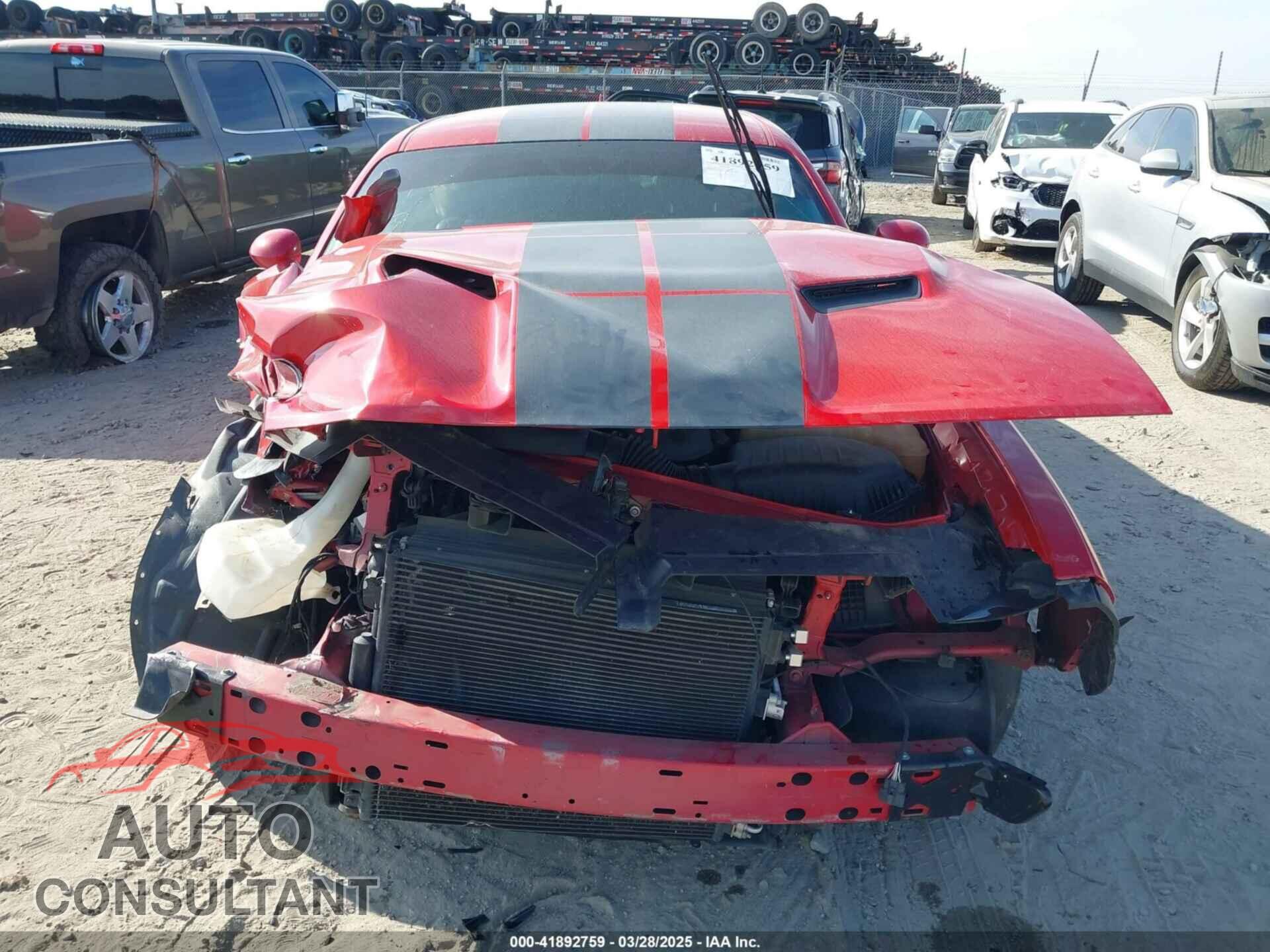DODGE CHALLENGER 2017 - 2C3CDZAG3HH502126