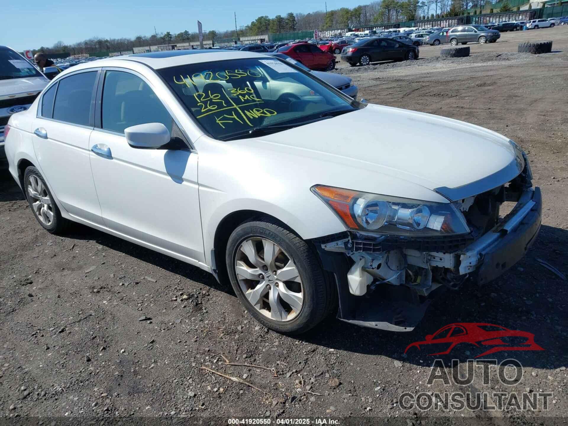 HONDA ACCORD 2010 - 5KBCP3F75AB008260