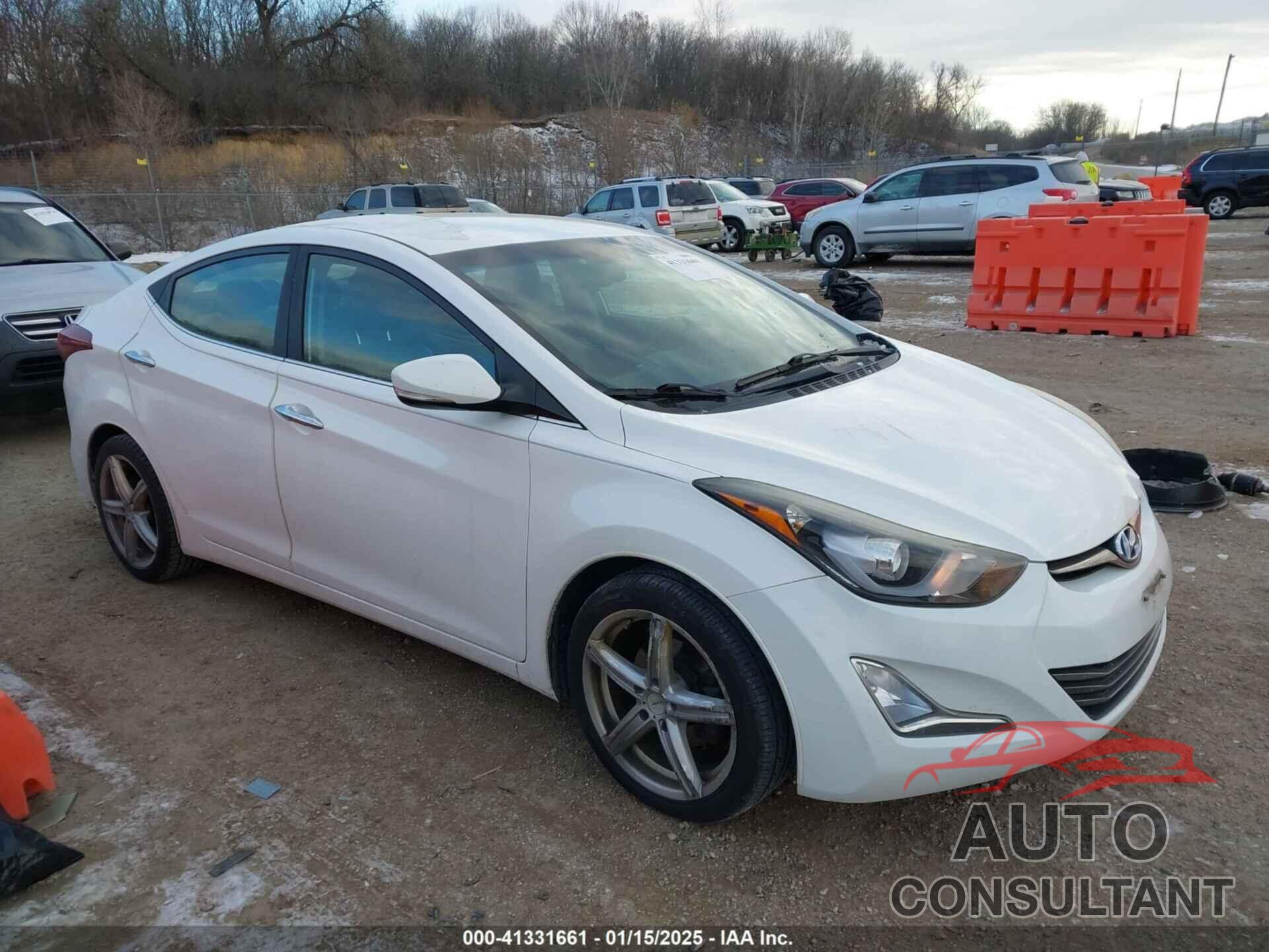 HYUNDAI ELANTRA 2014 - 5NPDH4AE2EH483383