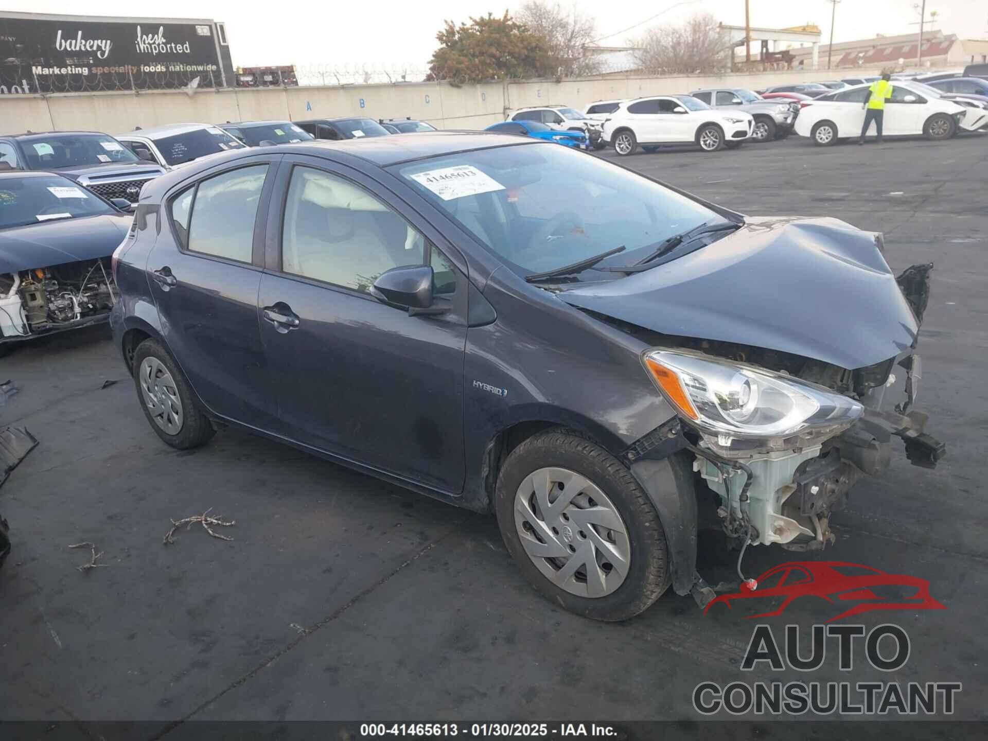 TOYOTA PRIUS C 2016 - JTDKDTB36G1132254