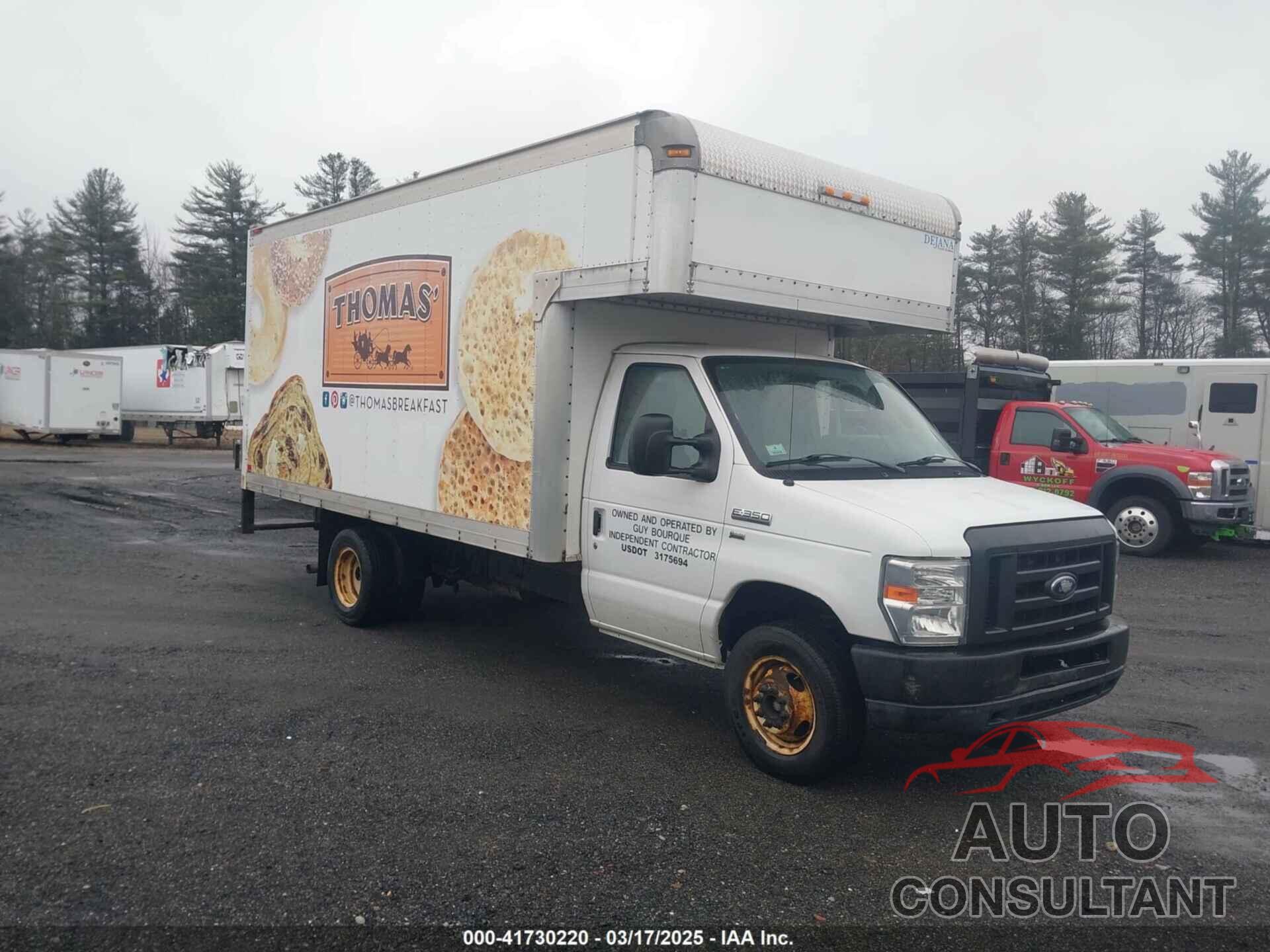 FORD E-350 CUTAWAY 2016 - 1FDWE3FLXGDC31422