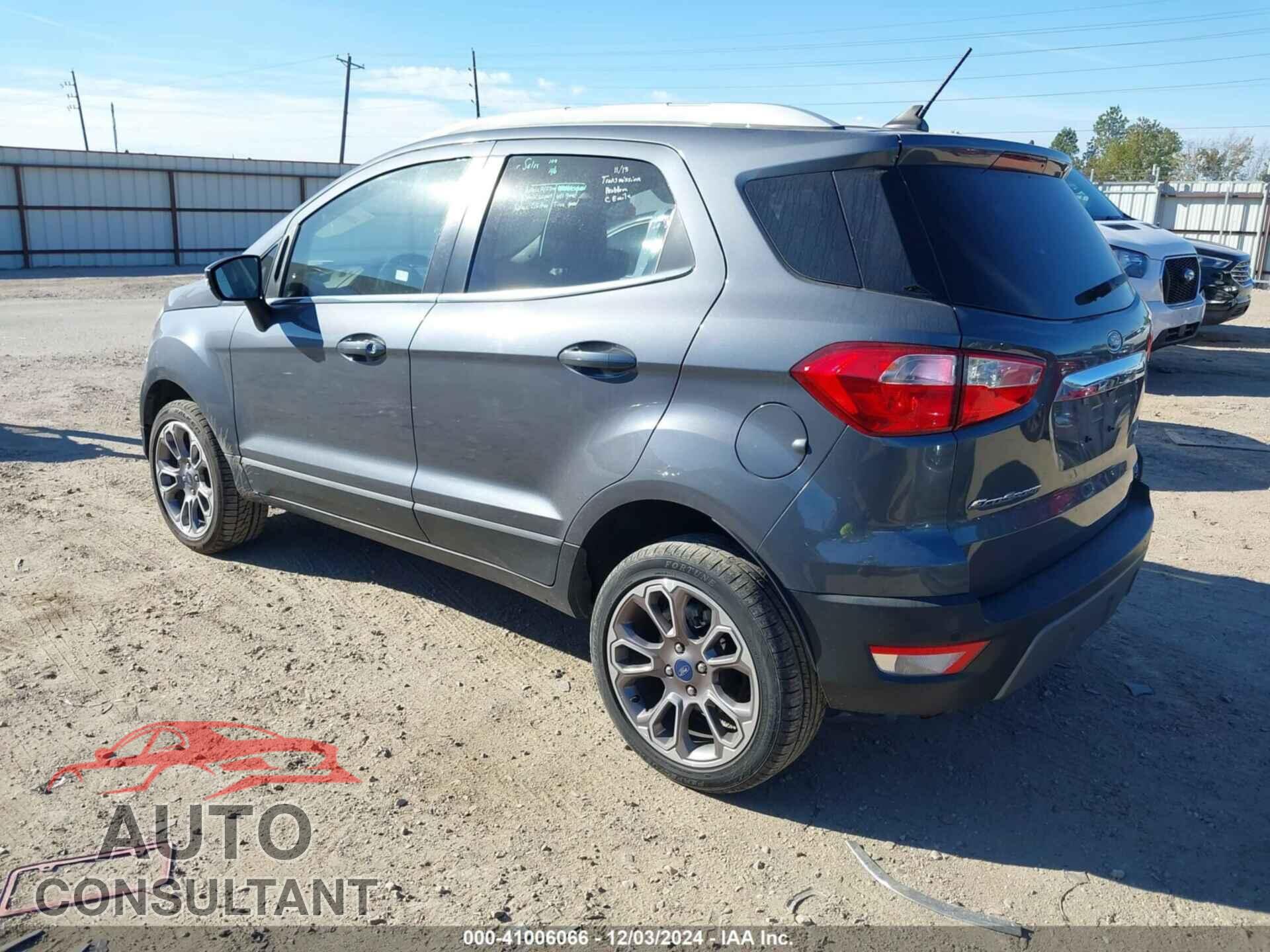 FORD ECOSPORT 2021 - MAJ6S3KL4MC424434