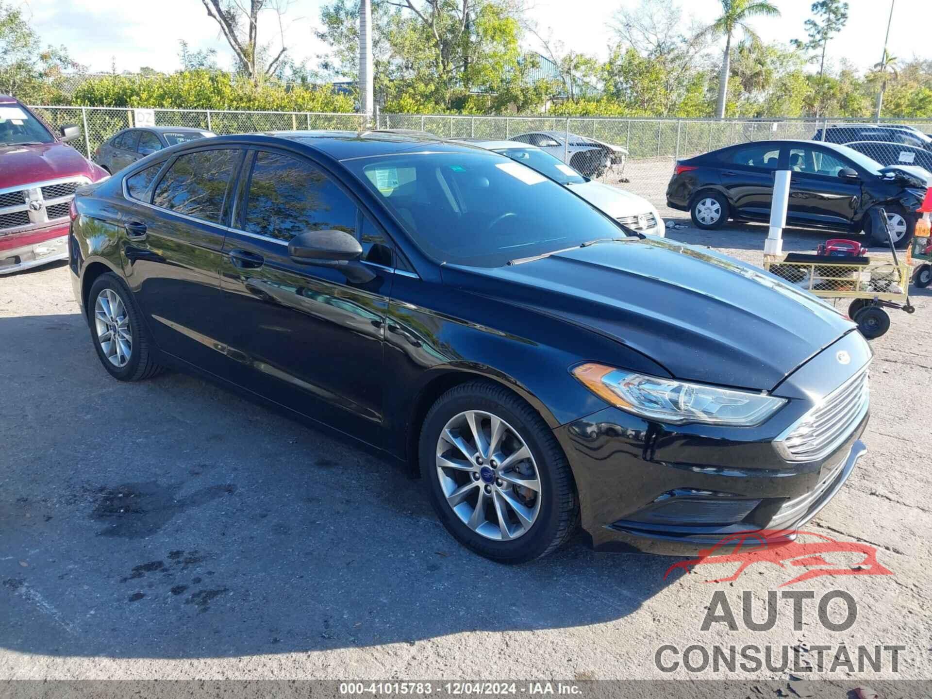 FORD FUSION 2017 - 3FA6P0H76HR402937