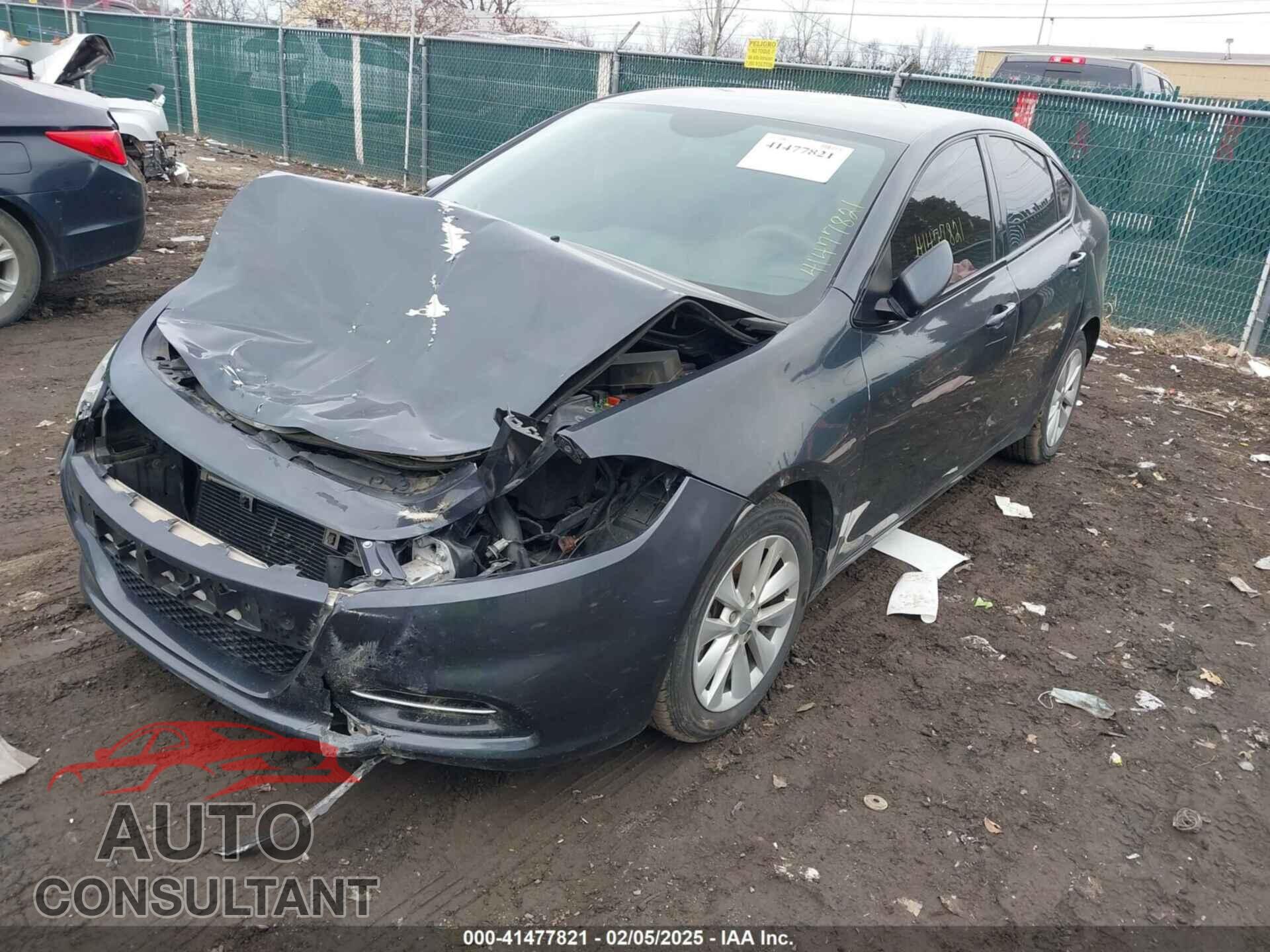 DODGE DART 2014 - 1C3CDFBB5ED868373