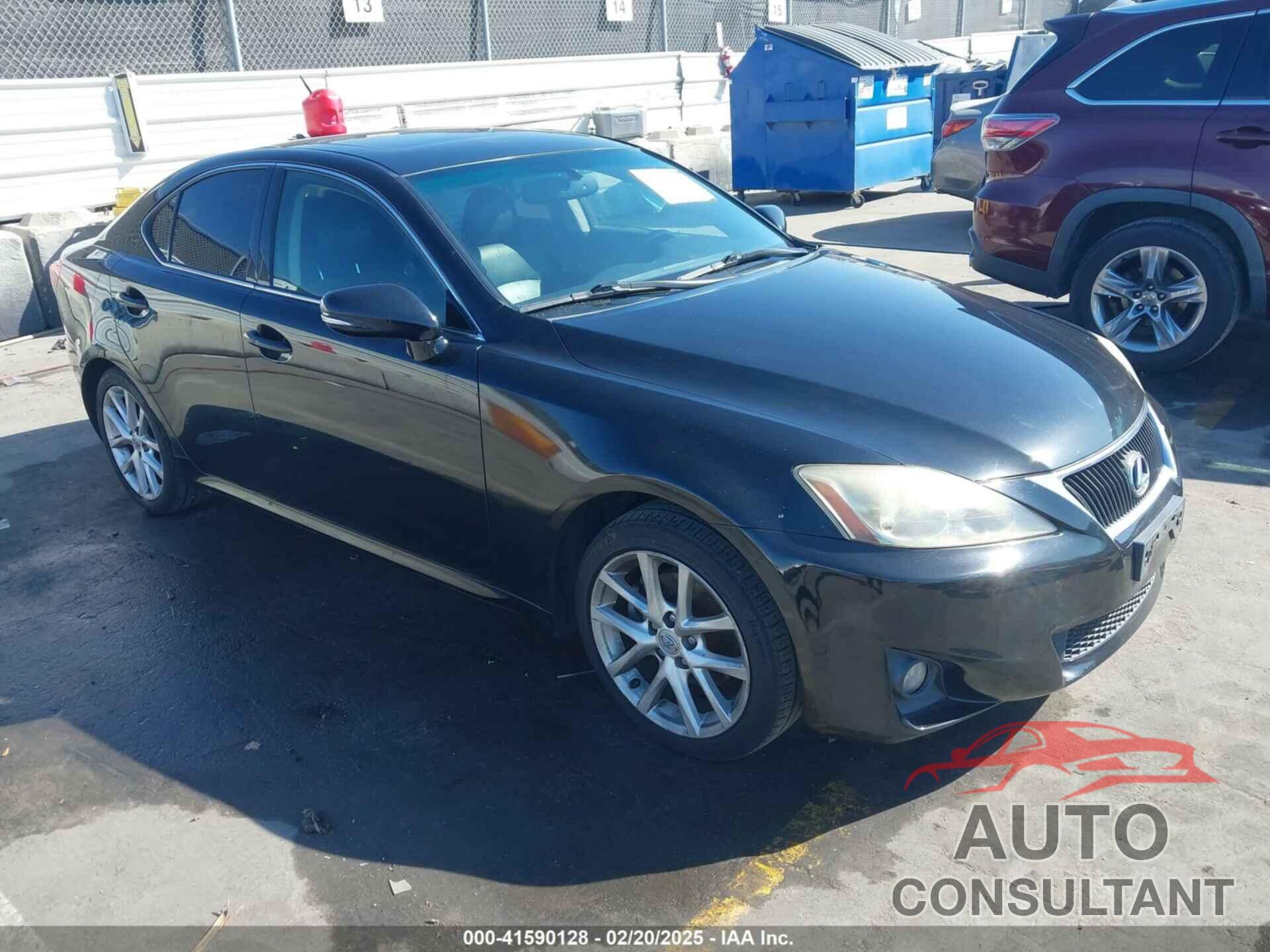 LEXUS IS 250 2012 - JTHBF5C28C5160263
