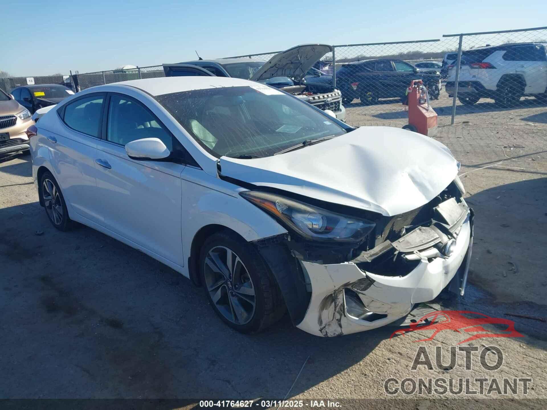HYUNDAI ELANTRA 2015 - 5NPDH4AE9FH615055