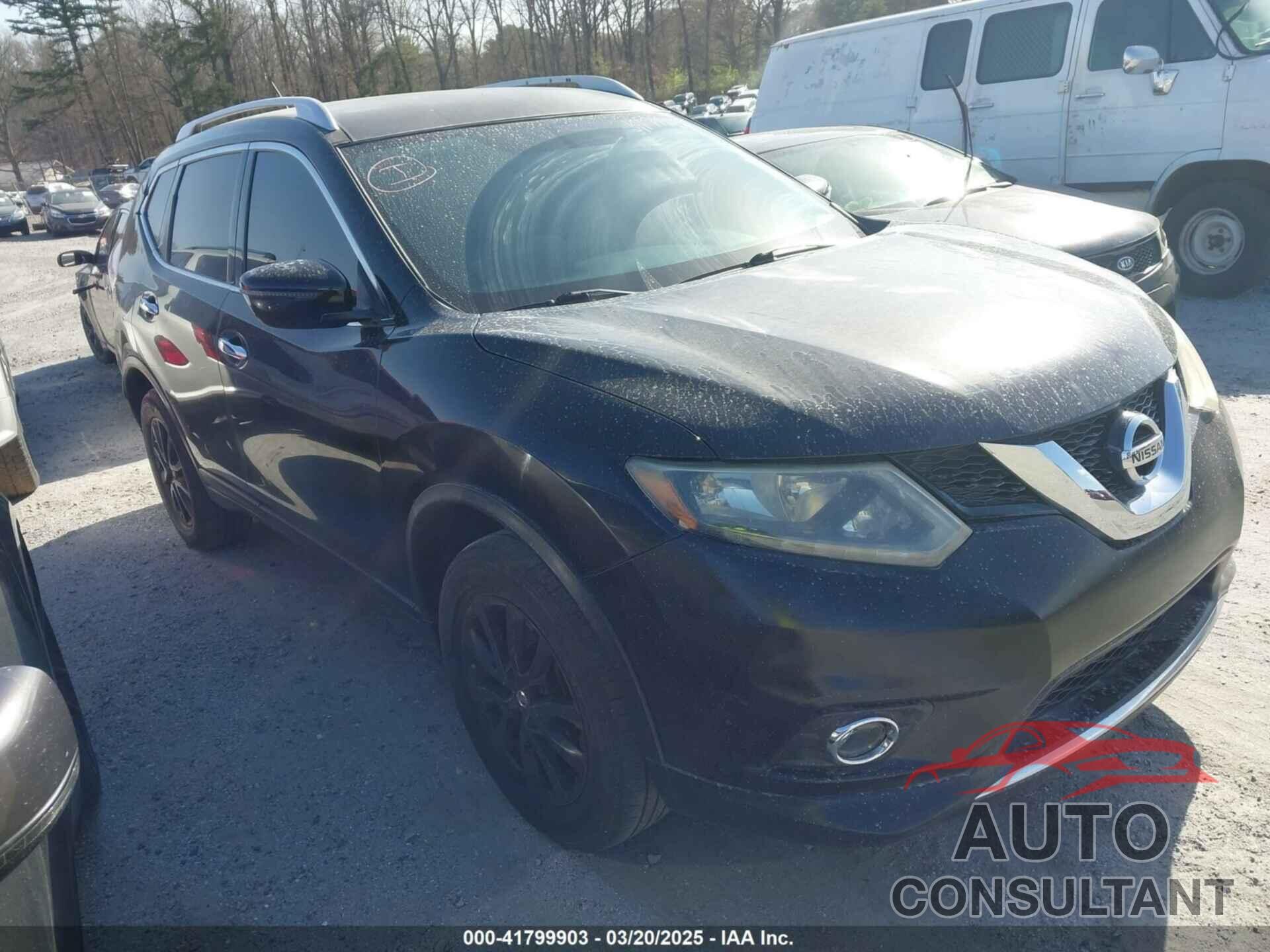 NISSAN ROGUE 2016 - KNMAT2MV3GP647877