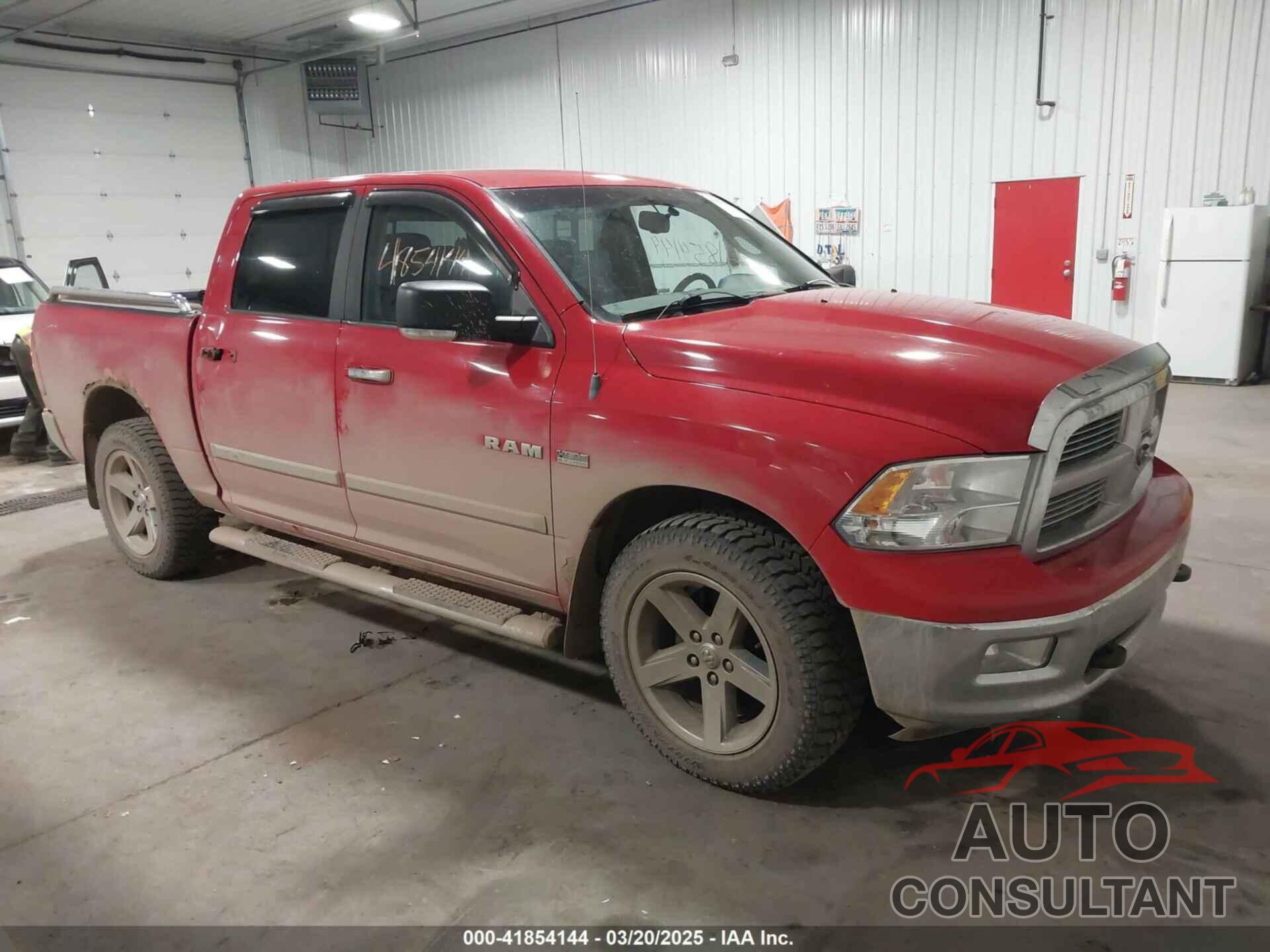 DODGE RAM 1500 2010 - 1D7RV1CT3AS193258