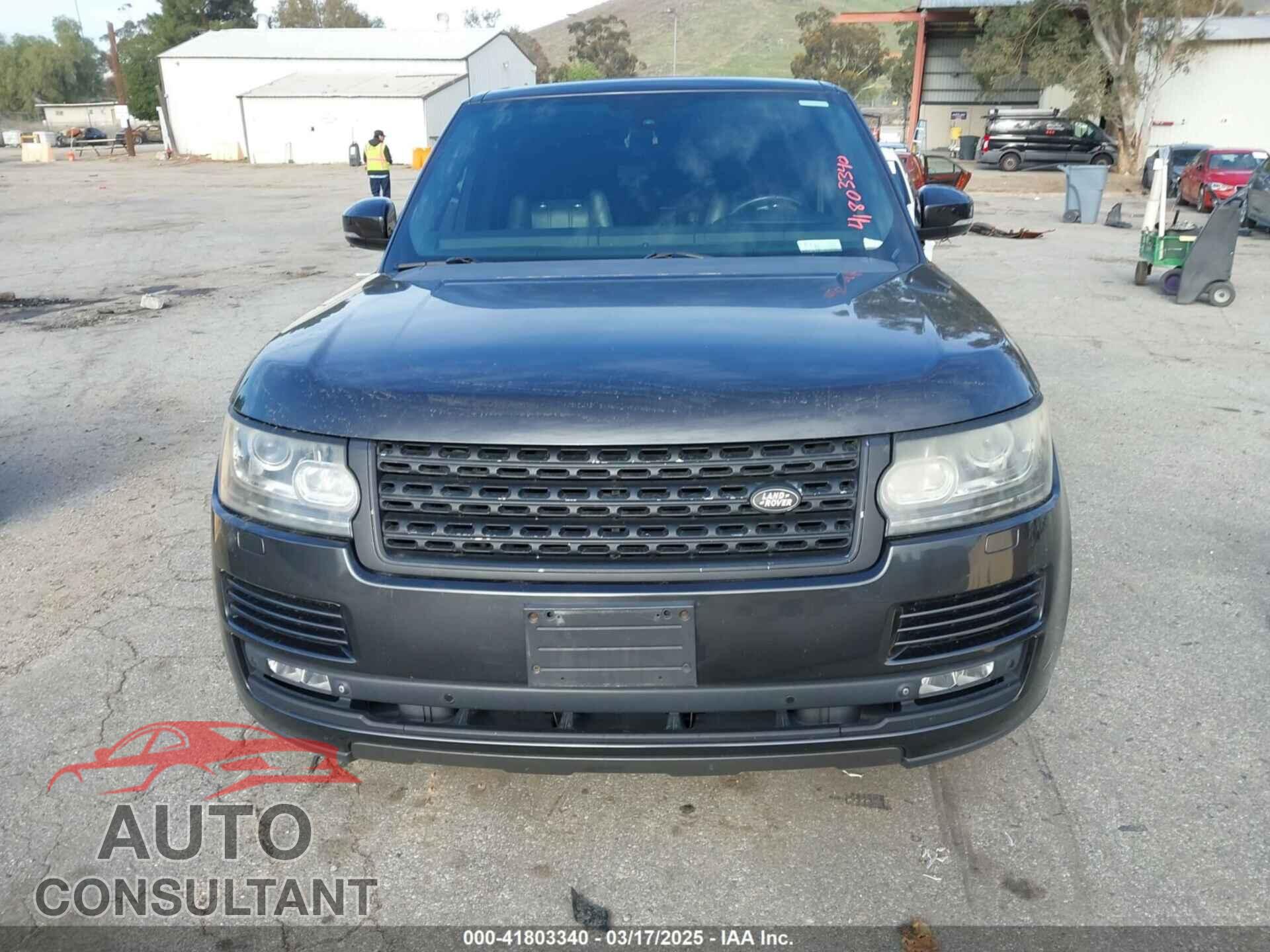 LAND ROVER RANGE ROVER 2014 - SALGS2EF7EA133267