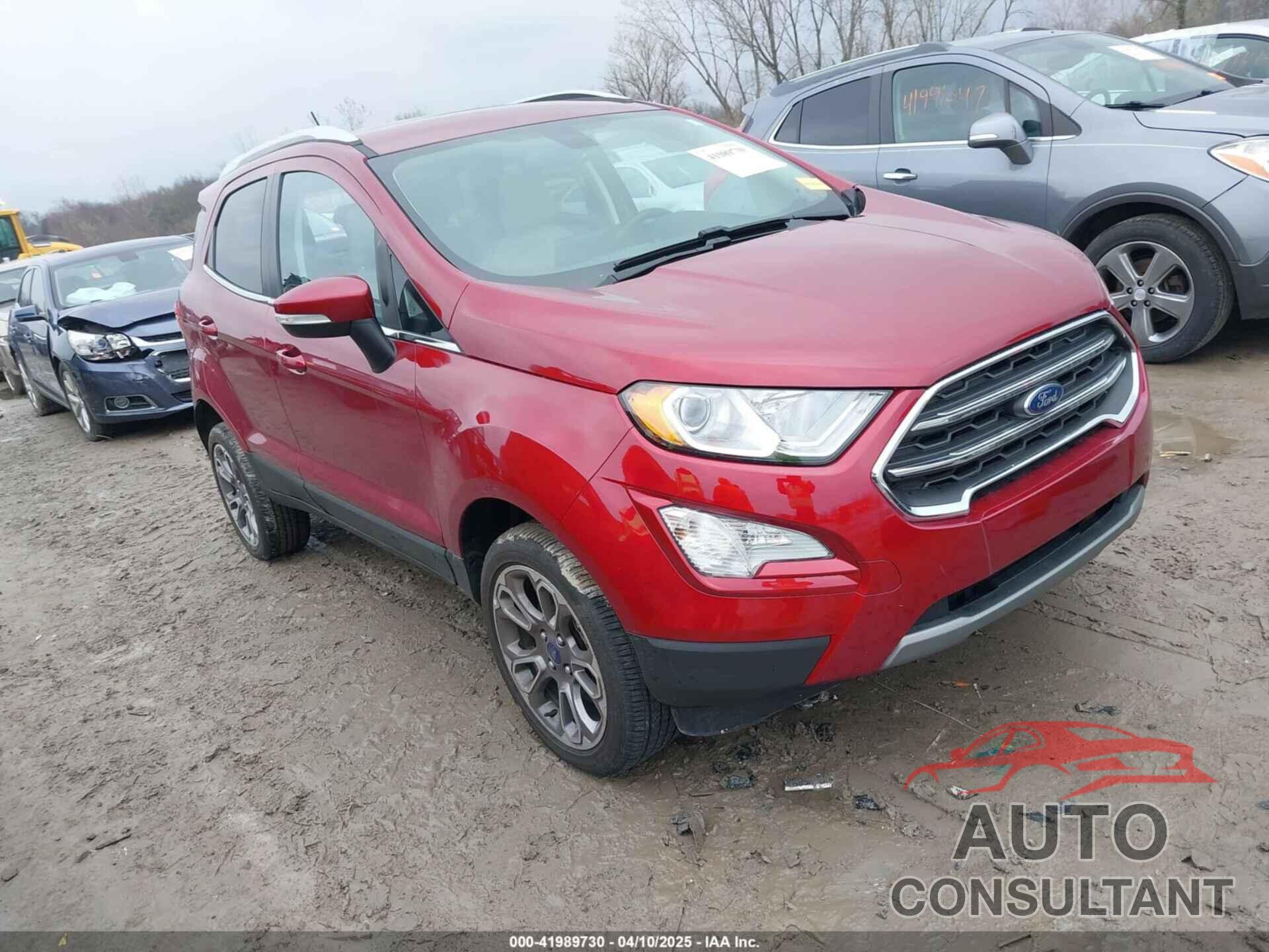 FORD ECOSPORT 2022 - MAJ6S3KL2NC457756