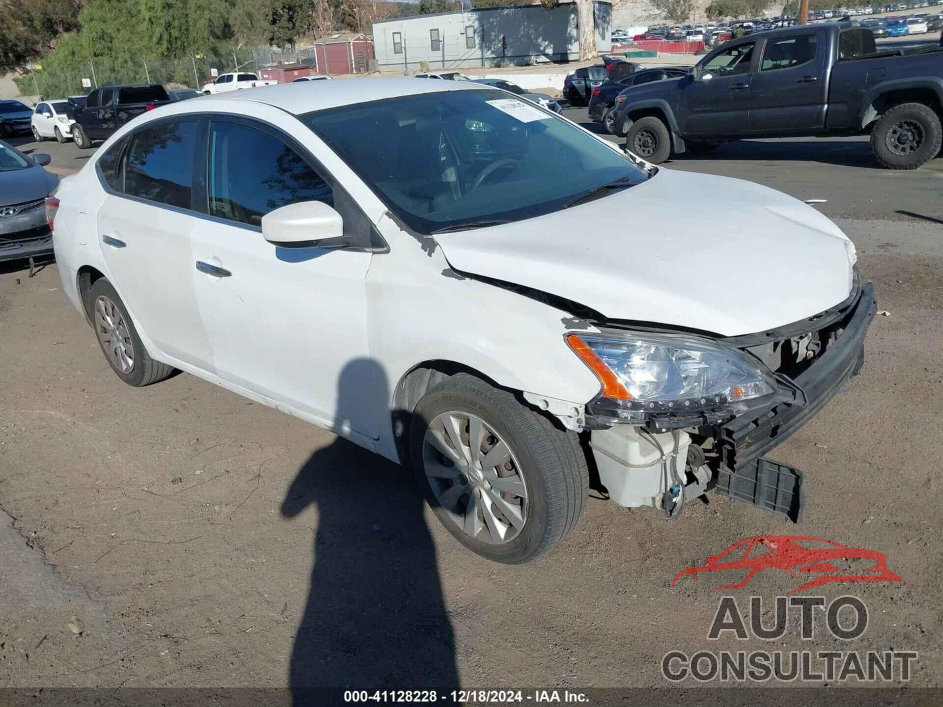 NISSAN SENTRA 2014 - 3N1AB7AP1EY327283