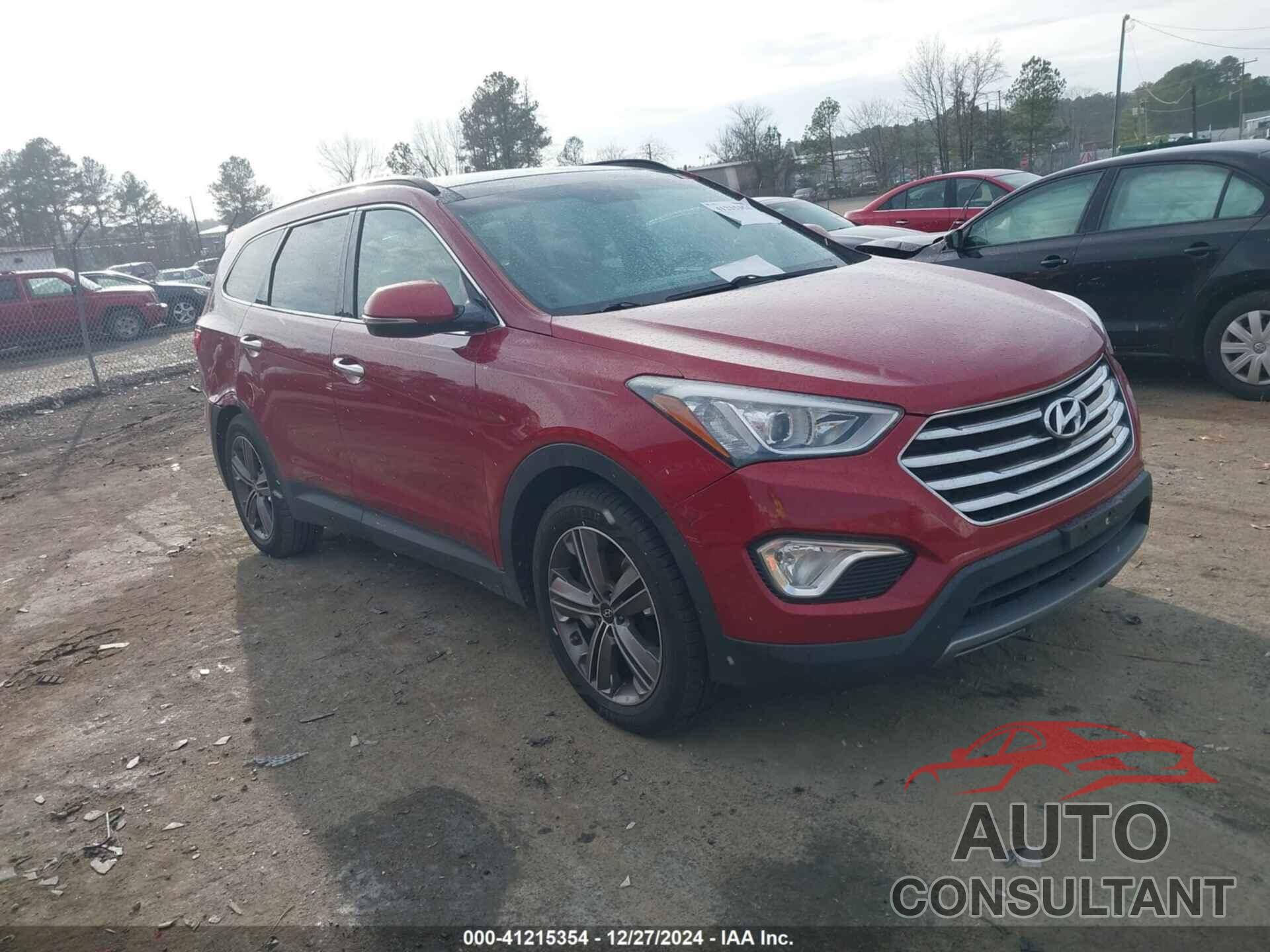 HYUNDAI SANTA FE 2013 - KM8SR4HF9DU019087