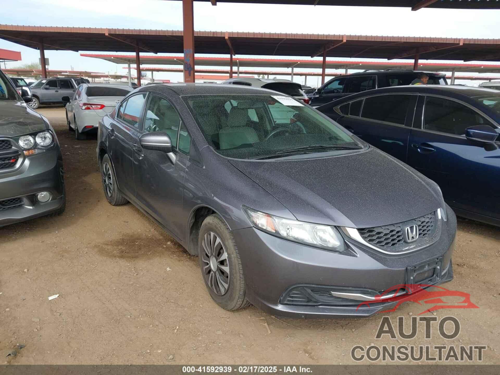 HONDA CIVIC 2015 - 19XFB2F58FE258849
