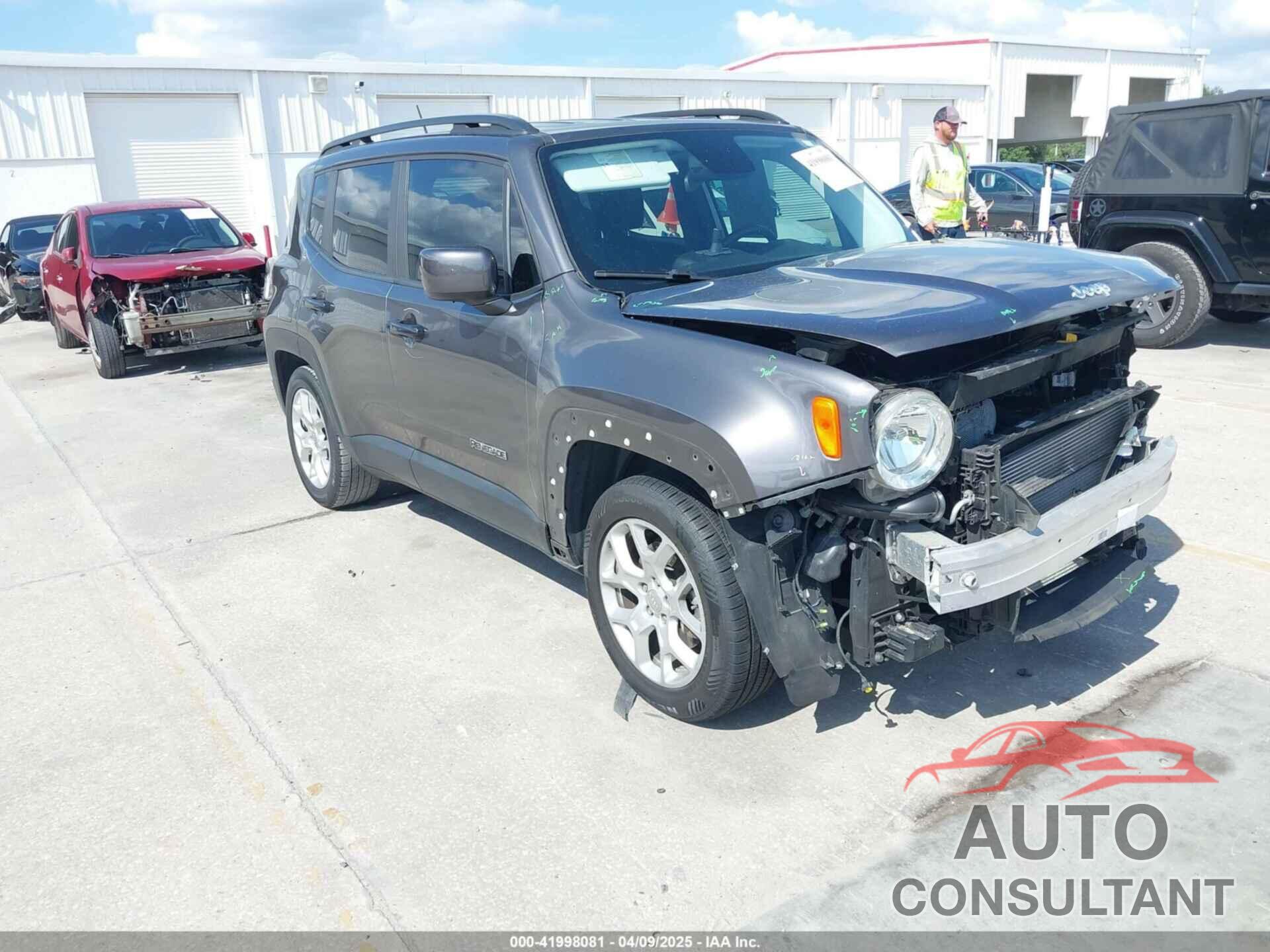 JEEP RENEGADE 2017 - ZACCJABB4HPG18717