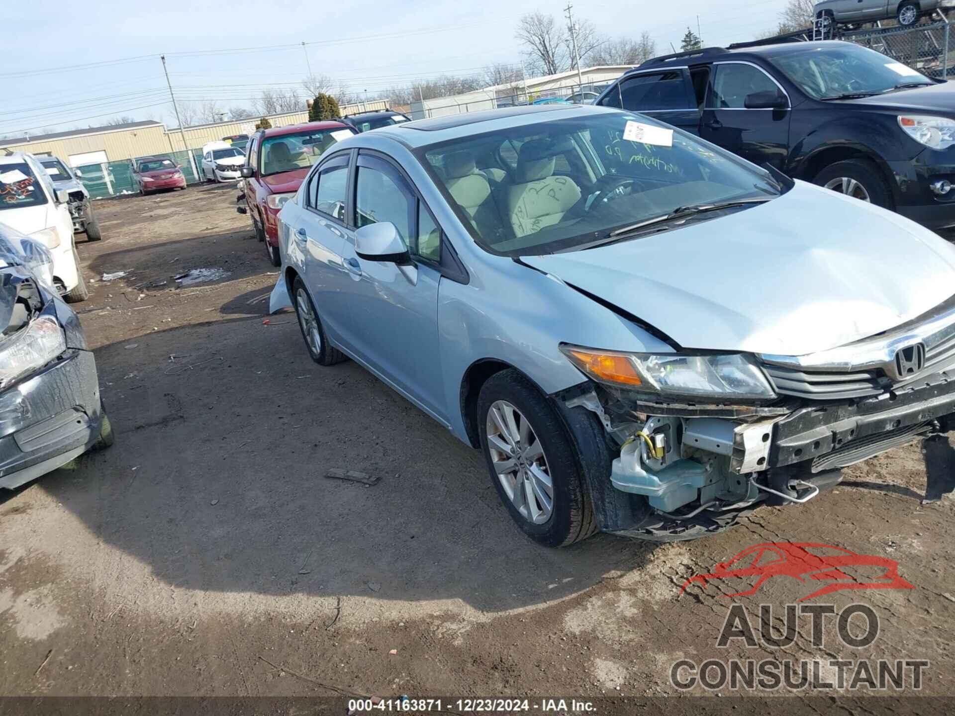 HONDA CIVIC 2012 - 19XFB2F88CE019324
