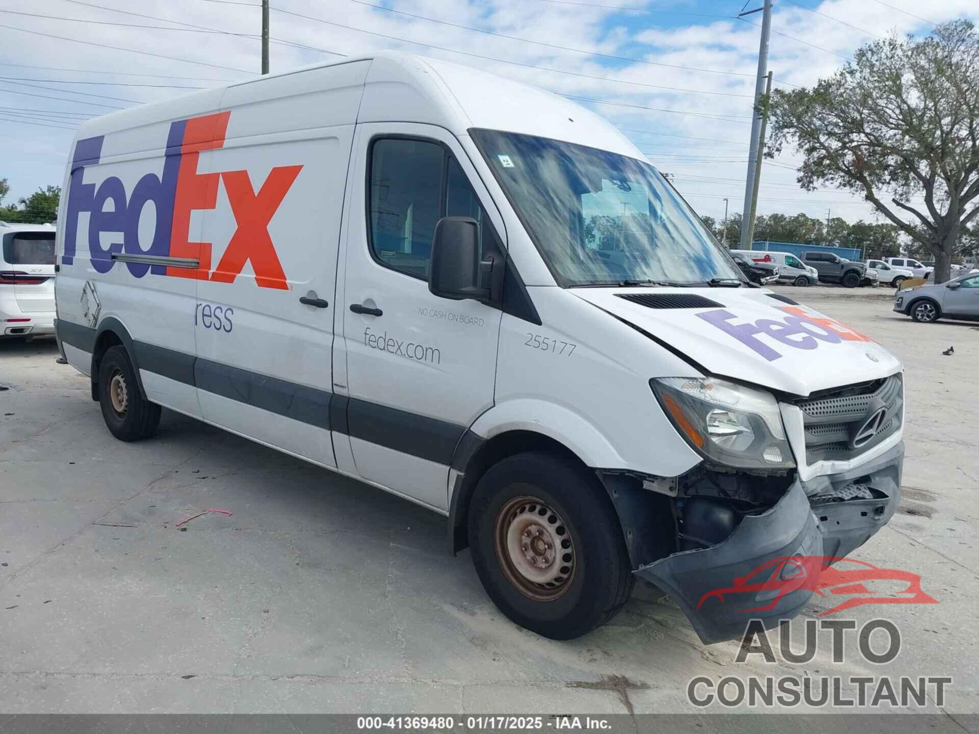 MERCEDES-BENZ SPRINTER 2500 2014 - WD3PE8DEXE5902244