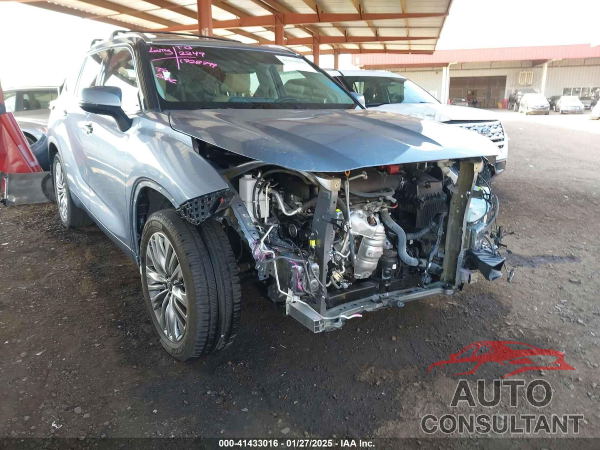TOYOTA HIGHLANDER 2021 - 5TDFZRBH9MS064080