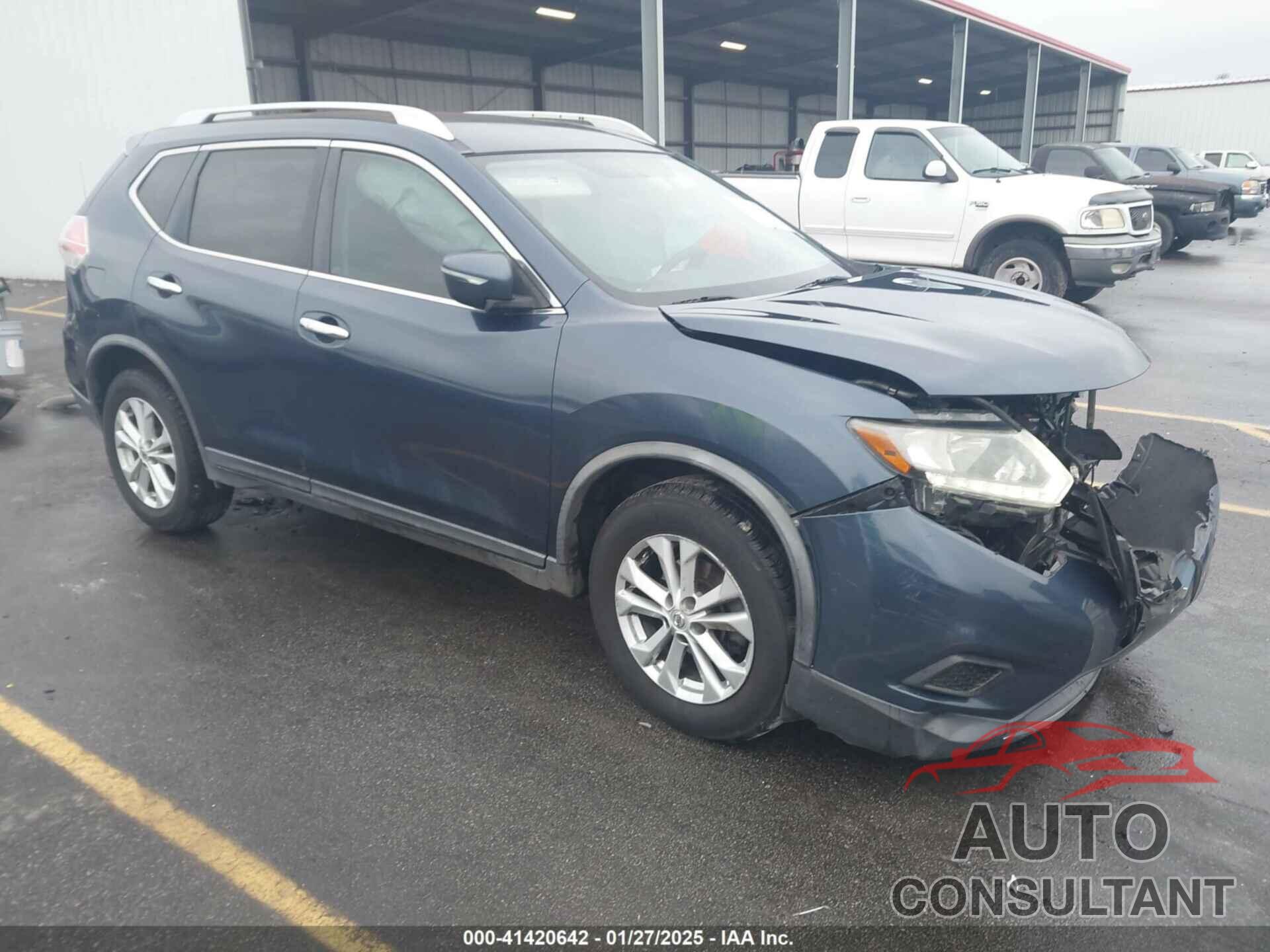 NISSAN ROGUE 2015 - KNMAT2MT8FP513475