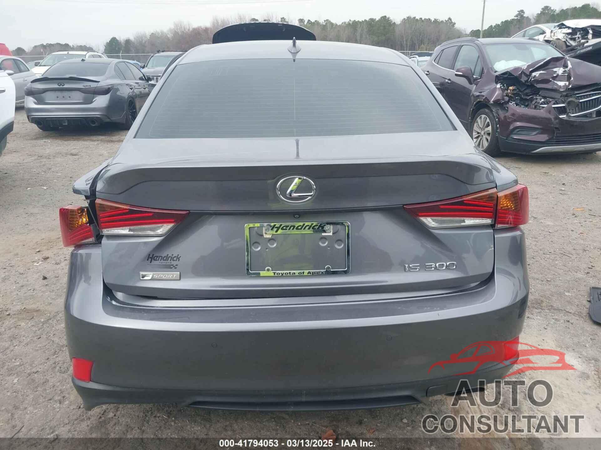 LEXUS IS 2019 - JTHBA1D28K5095306