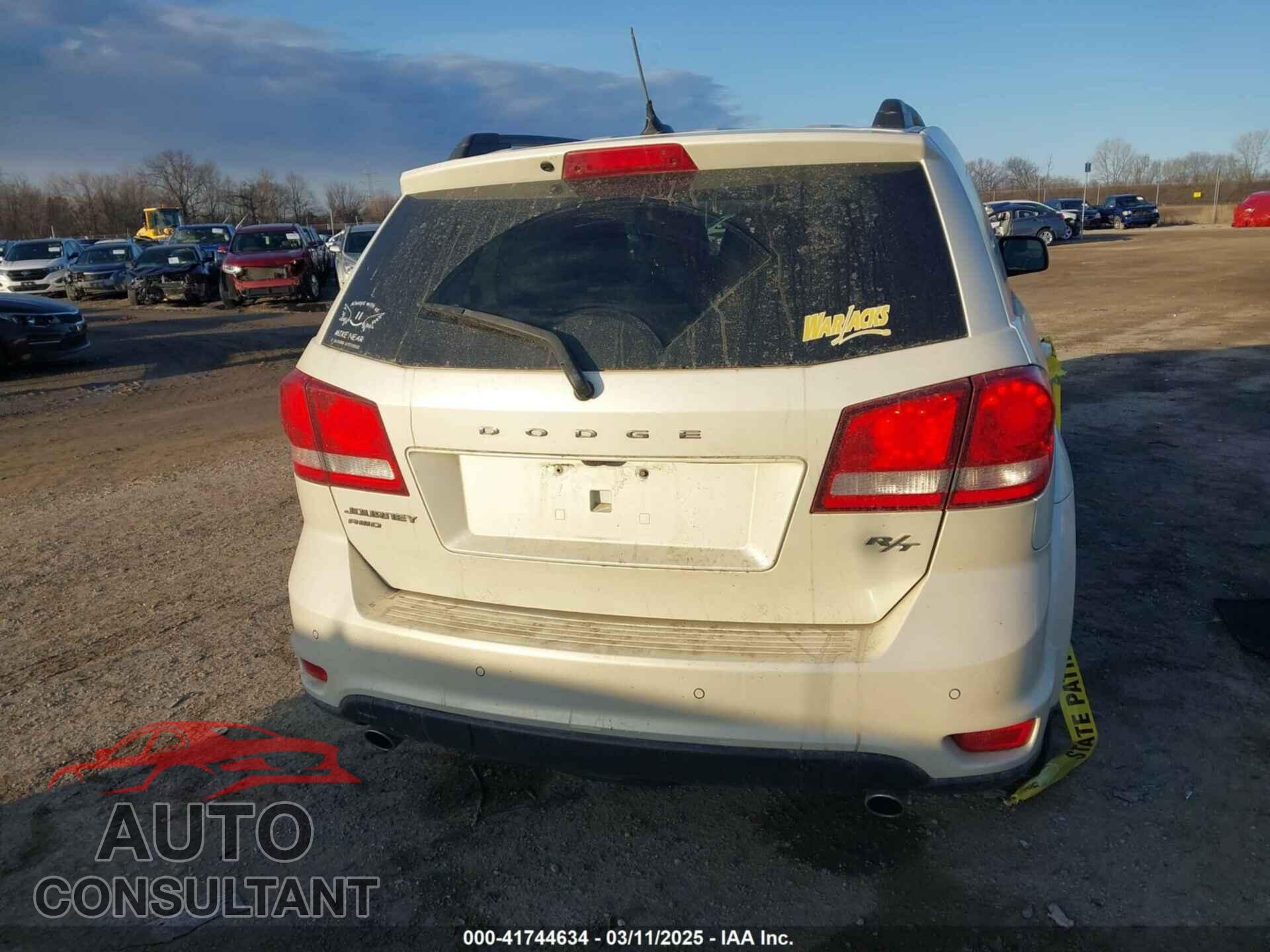 DODGE JOURNEY 2012 - 3C4PDDEGXCT369519