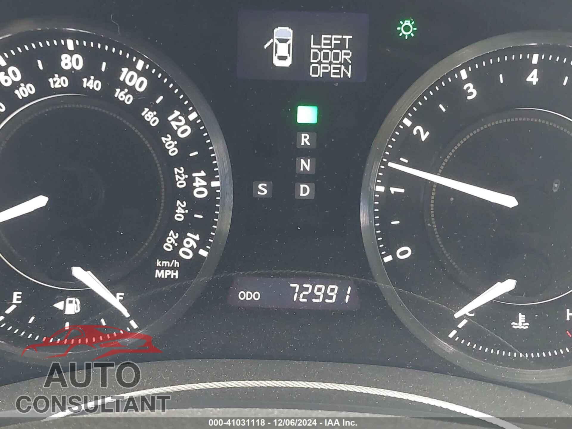 LEXUS IS 250C 2010 - JTHFF2C28A2500705