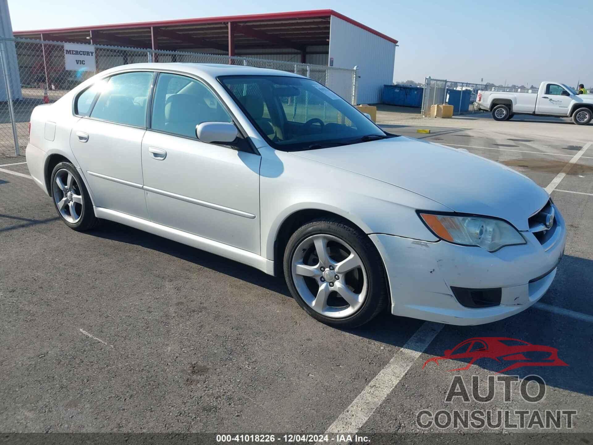 SUBARU LEGACY 2009 - 4S3BL616197225585