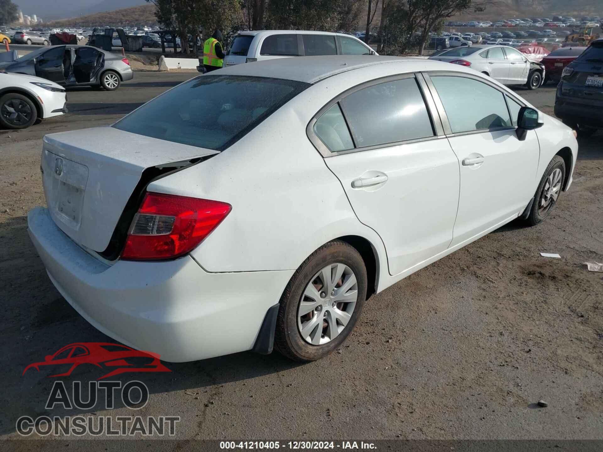 HONDA CIVIC SDN 2012 - 19XFB2F55CE342705