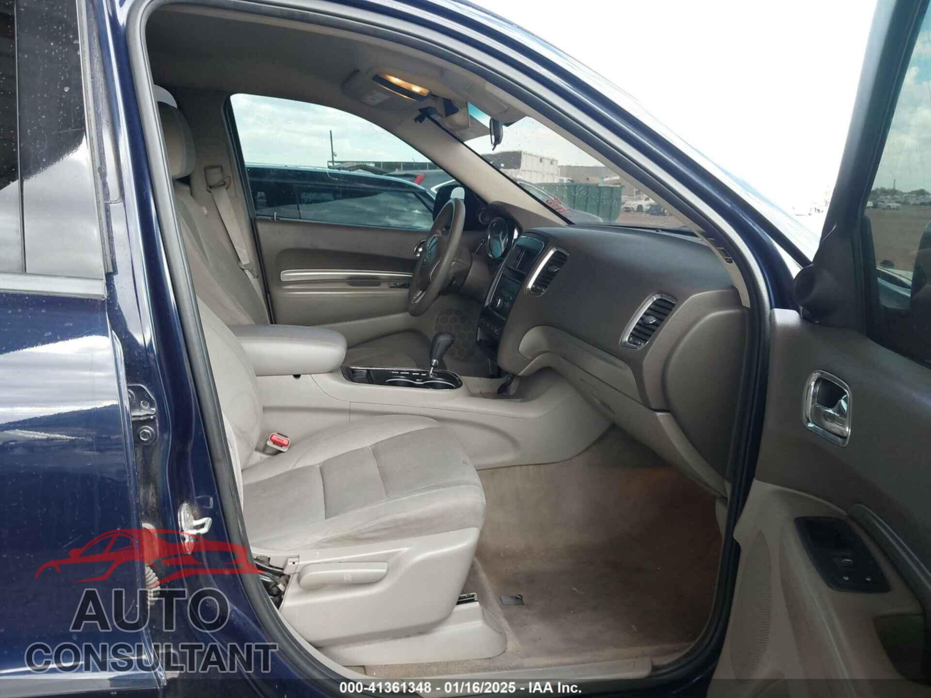 DODGE DURANGO 2012 - 1C4RDHAG9CC266500
