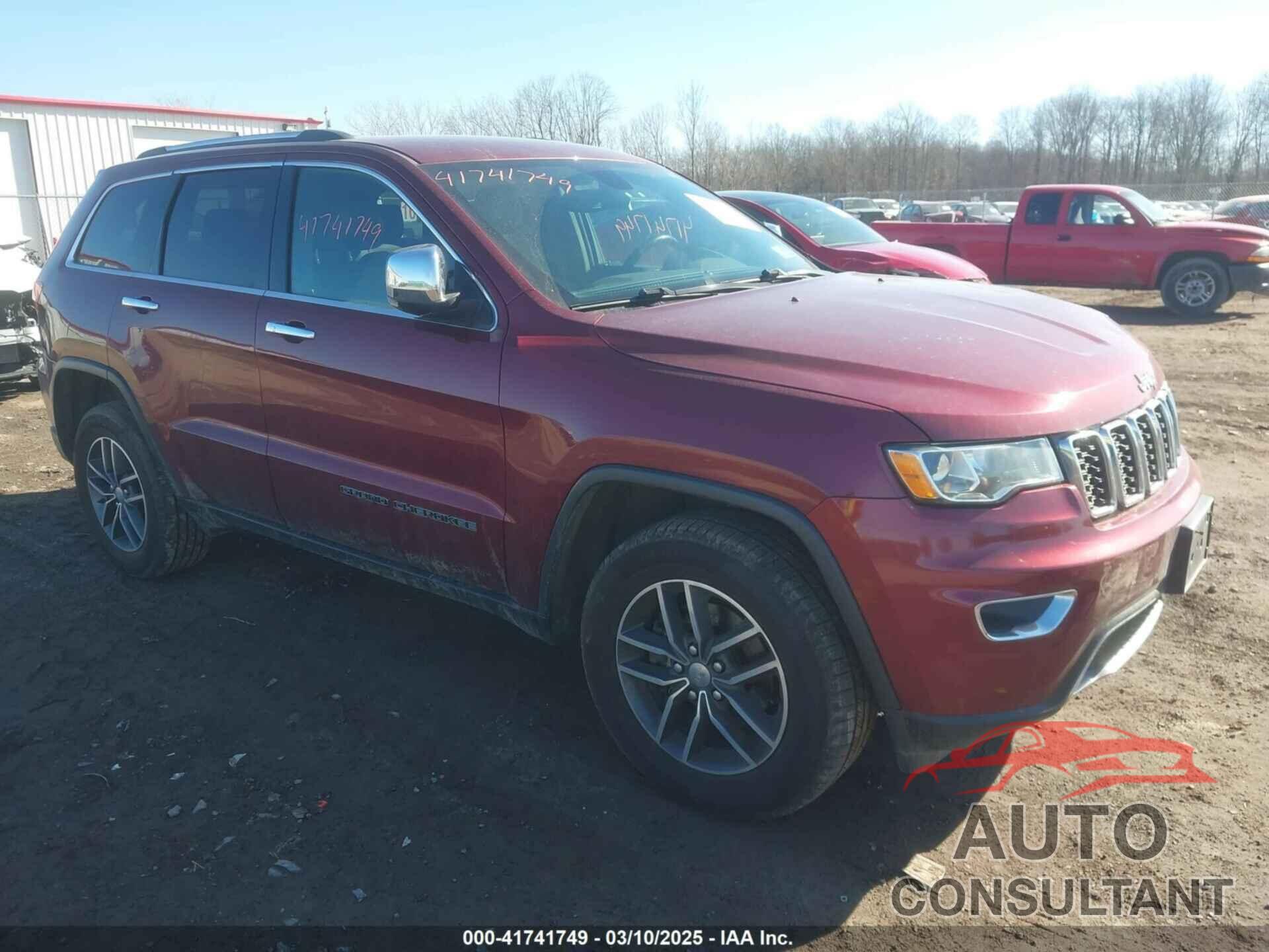 JEEP GRAND CHEROKEE 2018 - 1C4RJFBG0JC450006