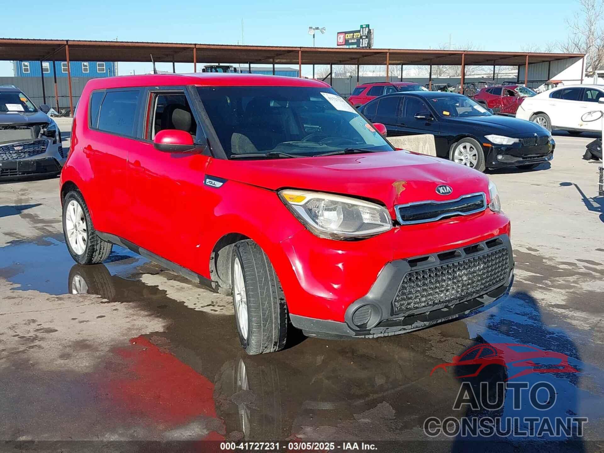 KIA SOUL 2015 - KNDJP3A50F7769738
