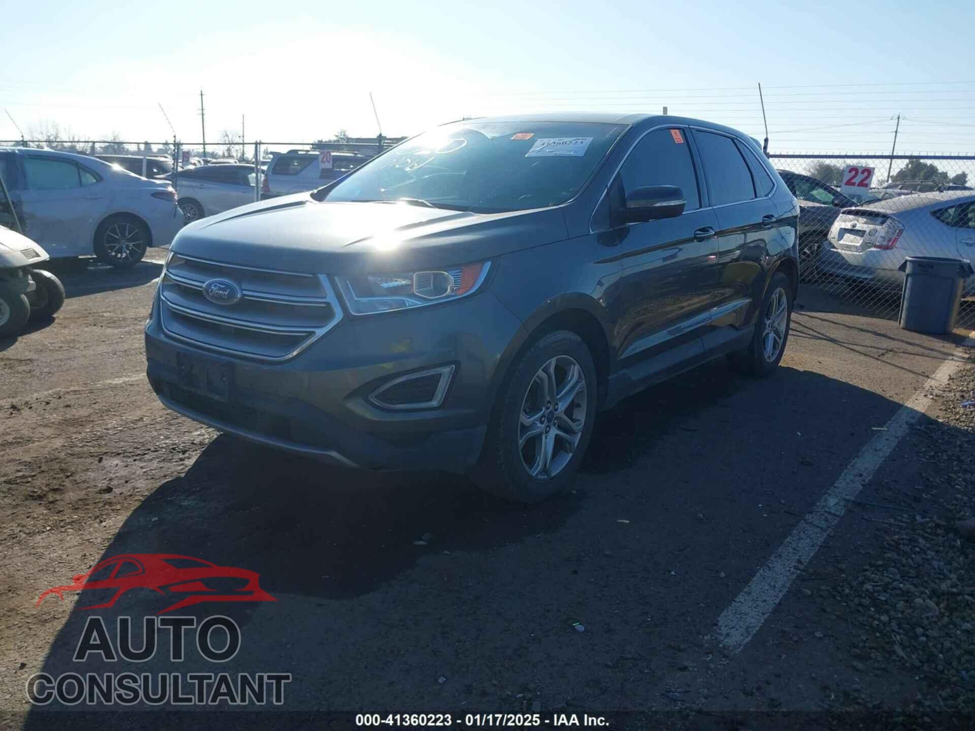 FORD EDGE 2017 - 2FMPK4K92HBB12168