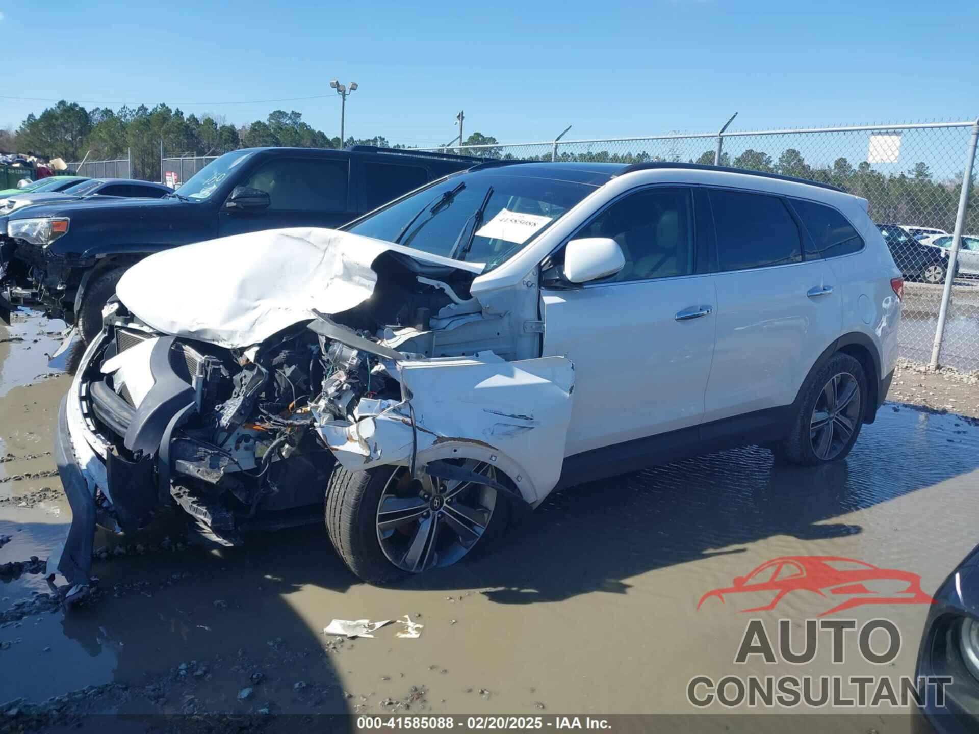 HYUNDAI SANTA FE 2016 - KM8SRDHF6GU137876