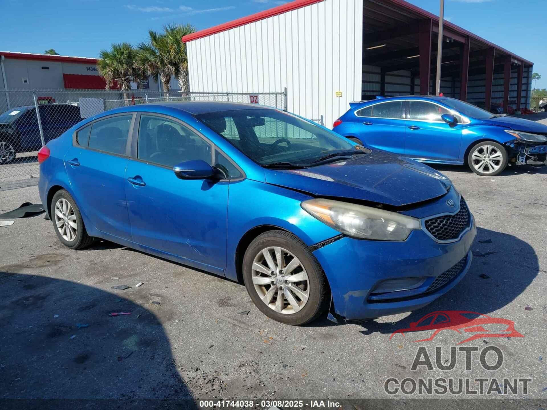 KIA FORTE 2015 - KNAFX4A69F5274239