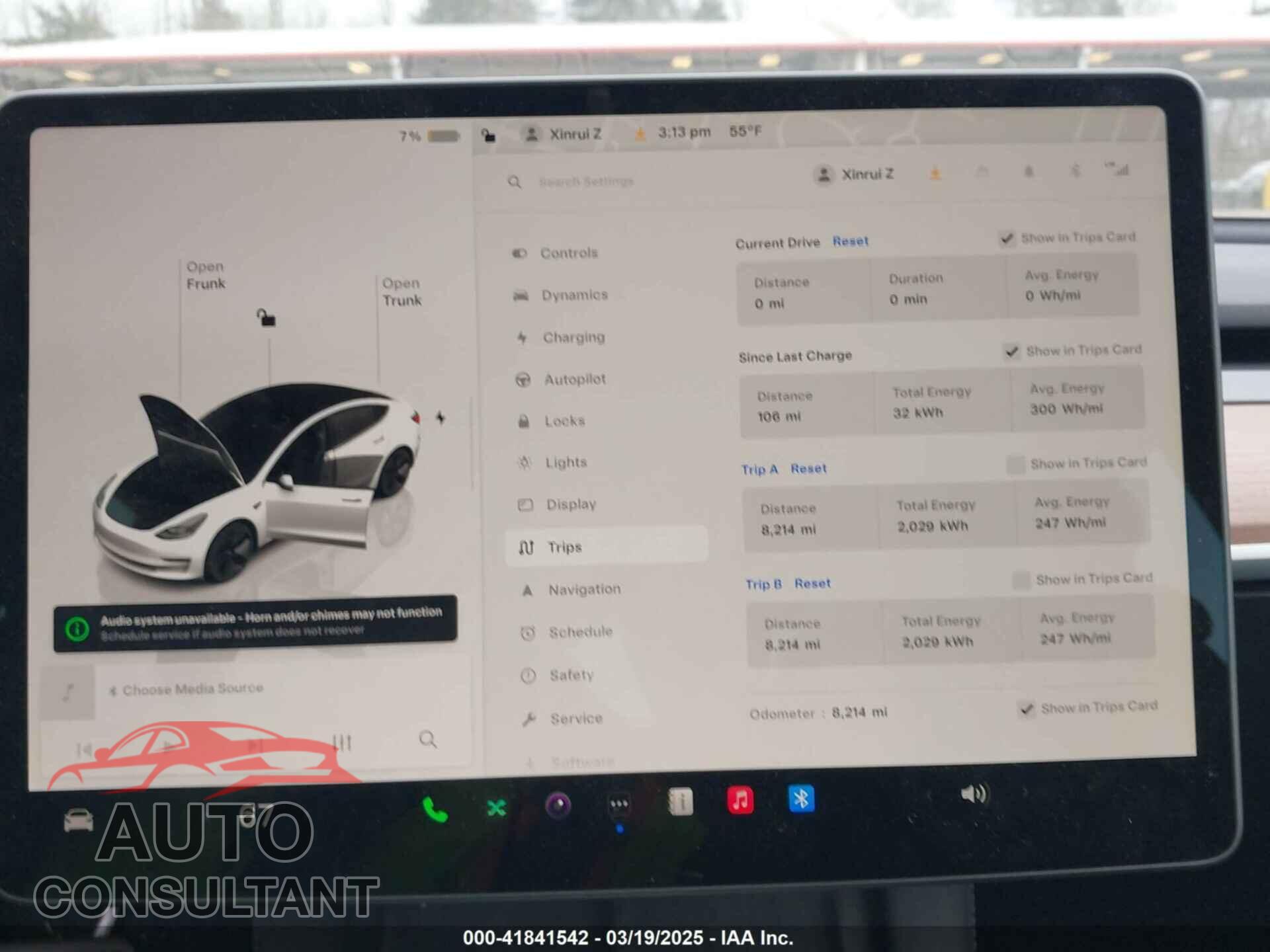TESLA MODEL 3 2023 - 5YJ3E1EA3PF672815