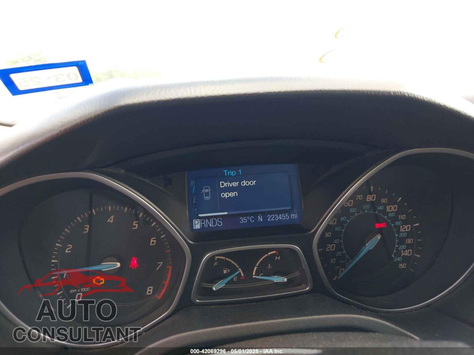 FORD FOCUS 2012 - 1FAHP3K28CL449577