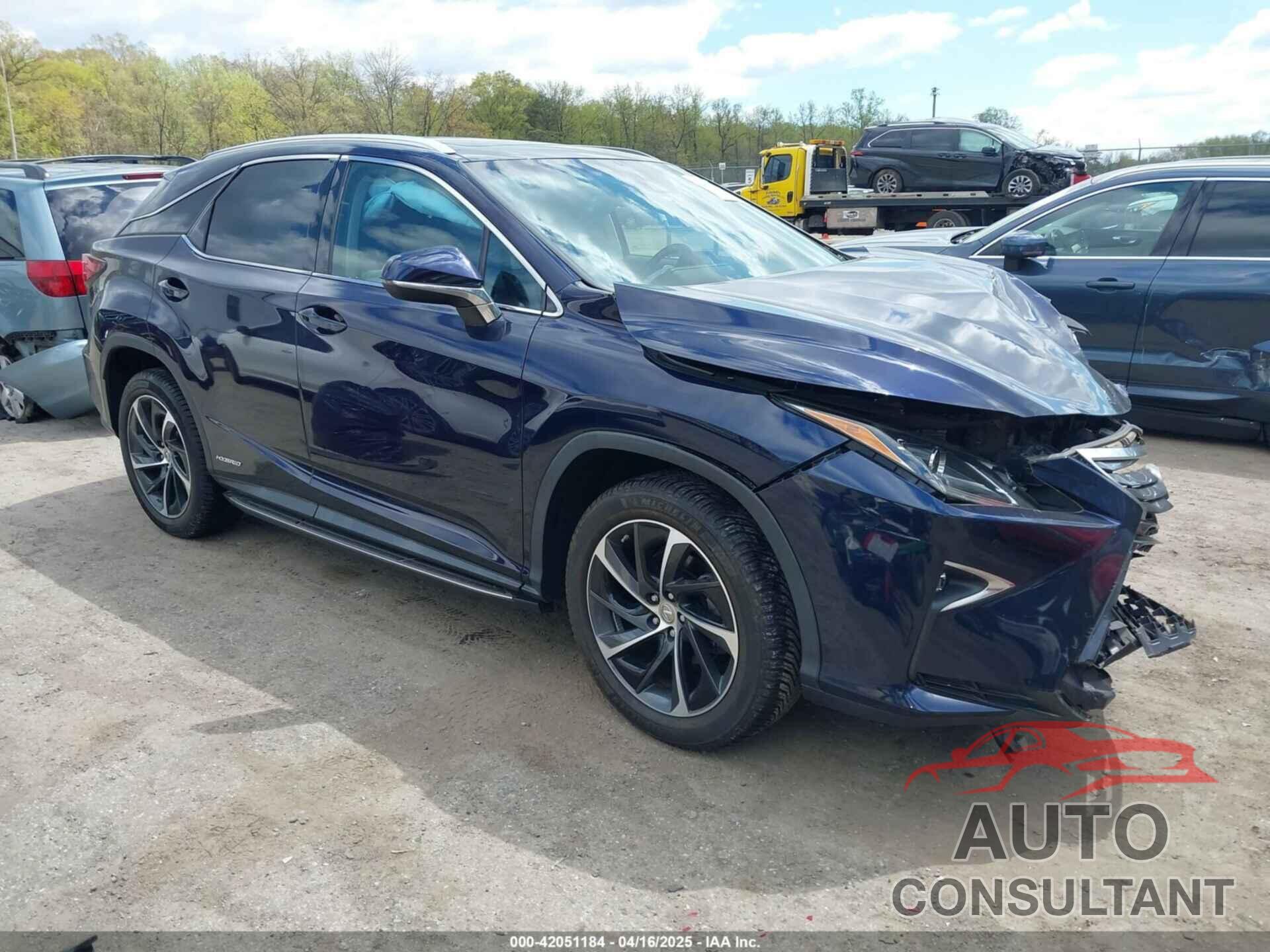 LEXUS RX 450H 2016 - 2T2BGMCA1GC001086
