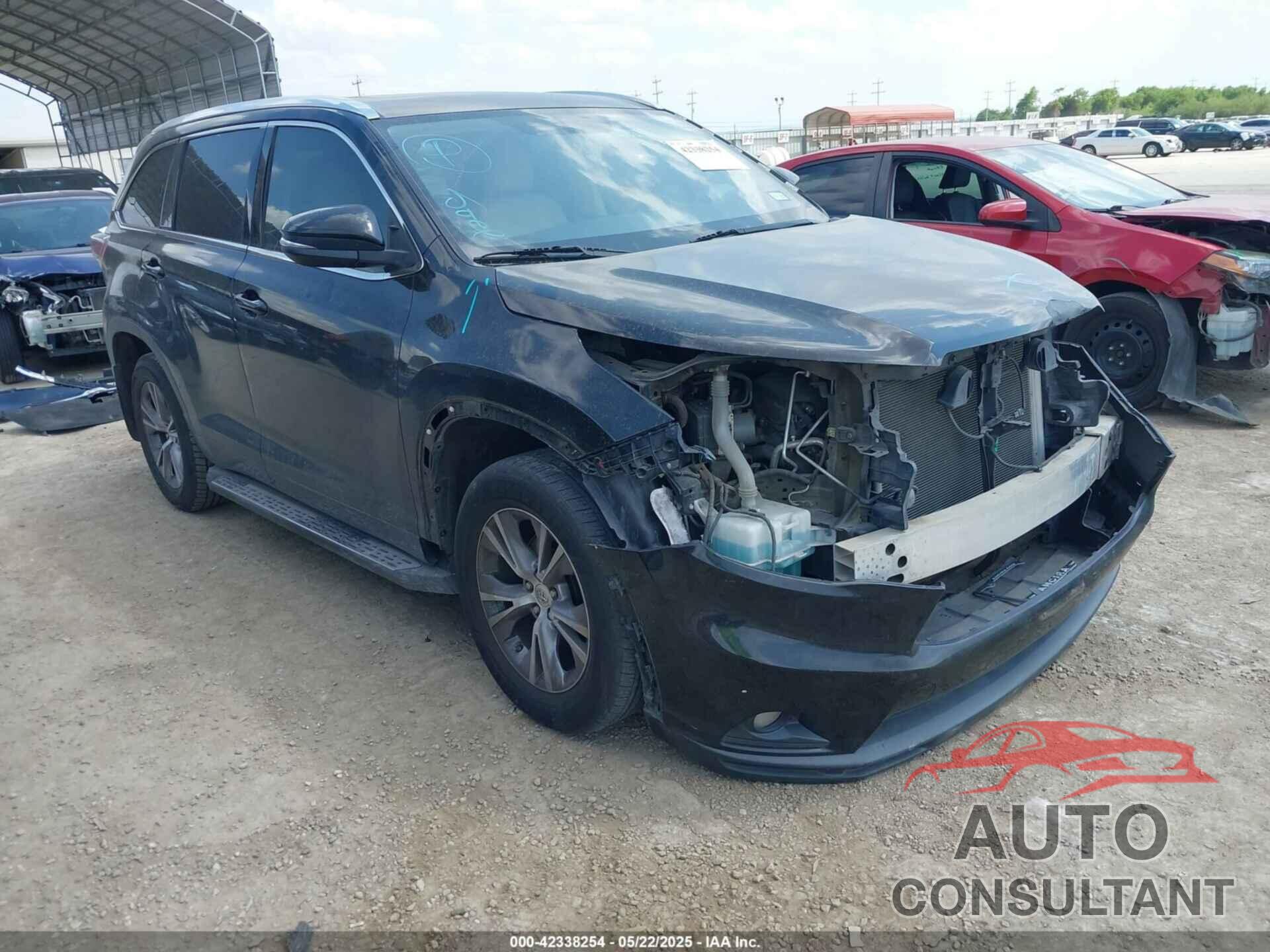 TOYOTA HIGHLANDER 2015 - 5TDKKRFH1FS093427