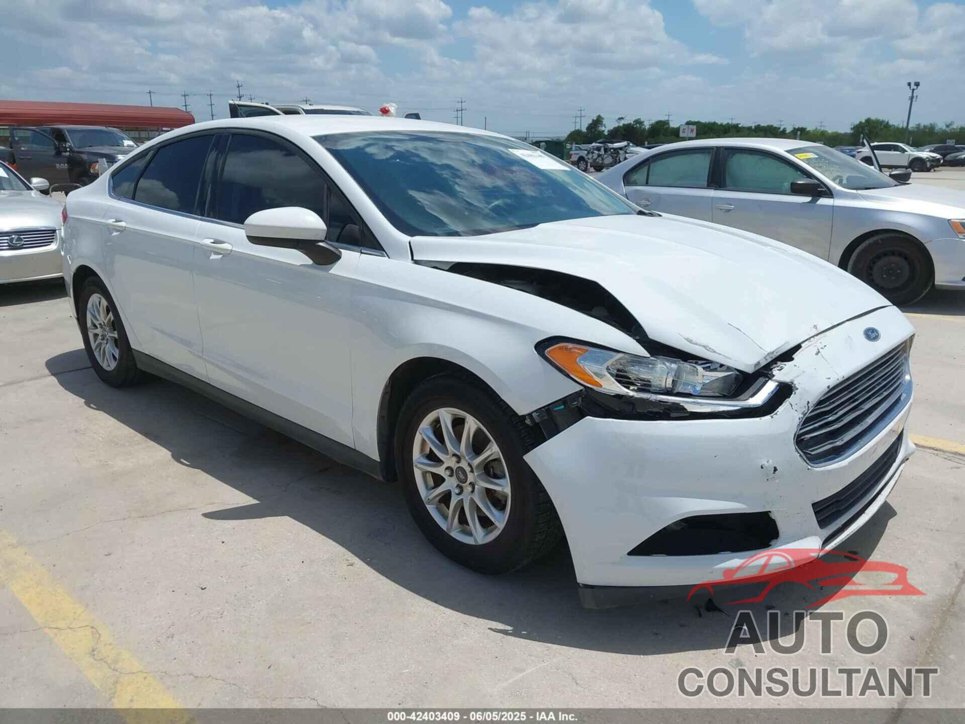FORD FUSION 2016 - 3FA6P0G72GR279850