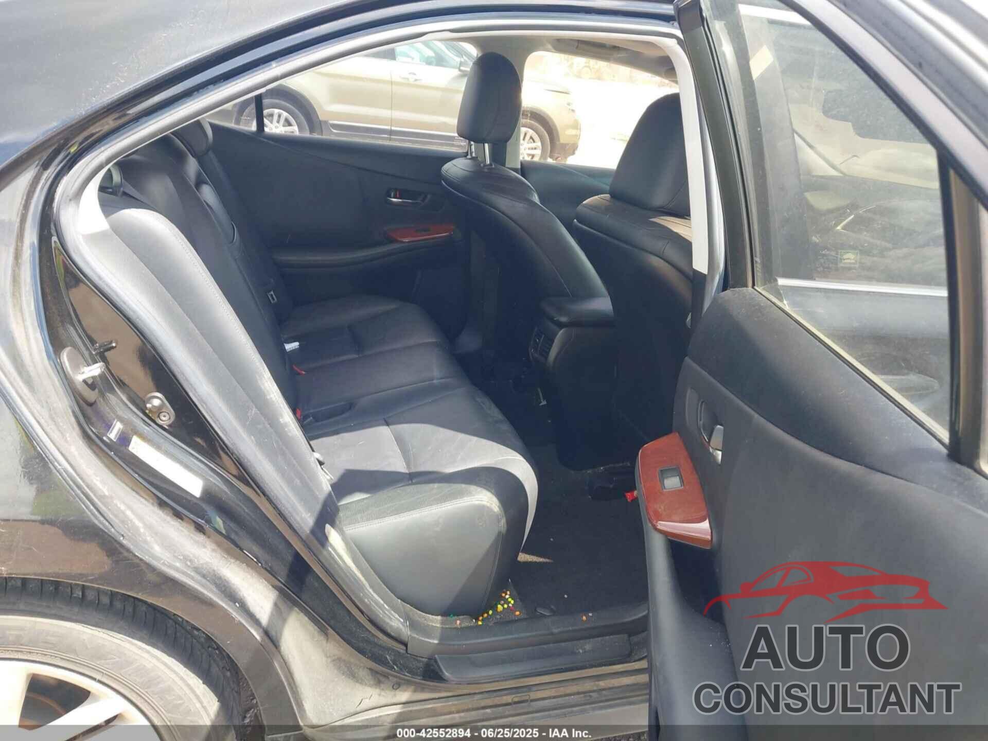 LEXUS HS 250H 2010 - JTHBB1BA9A2005782