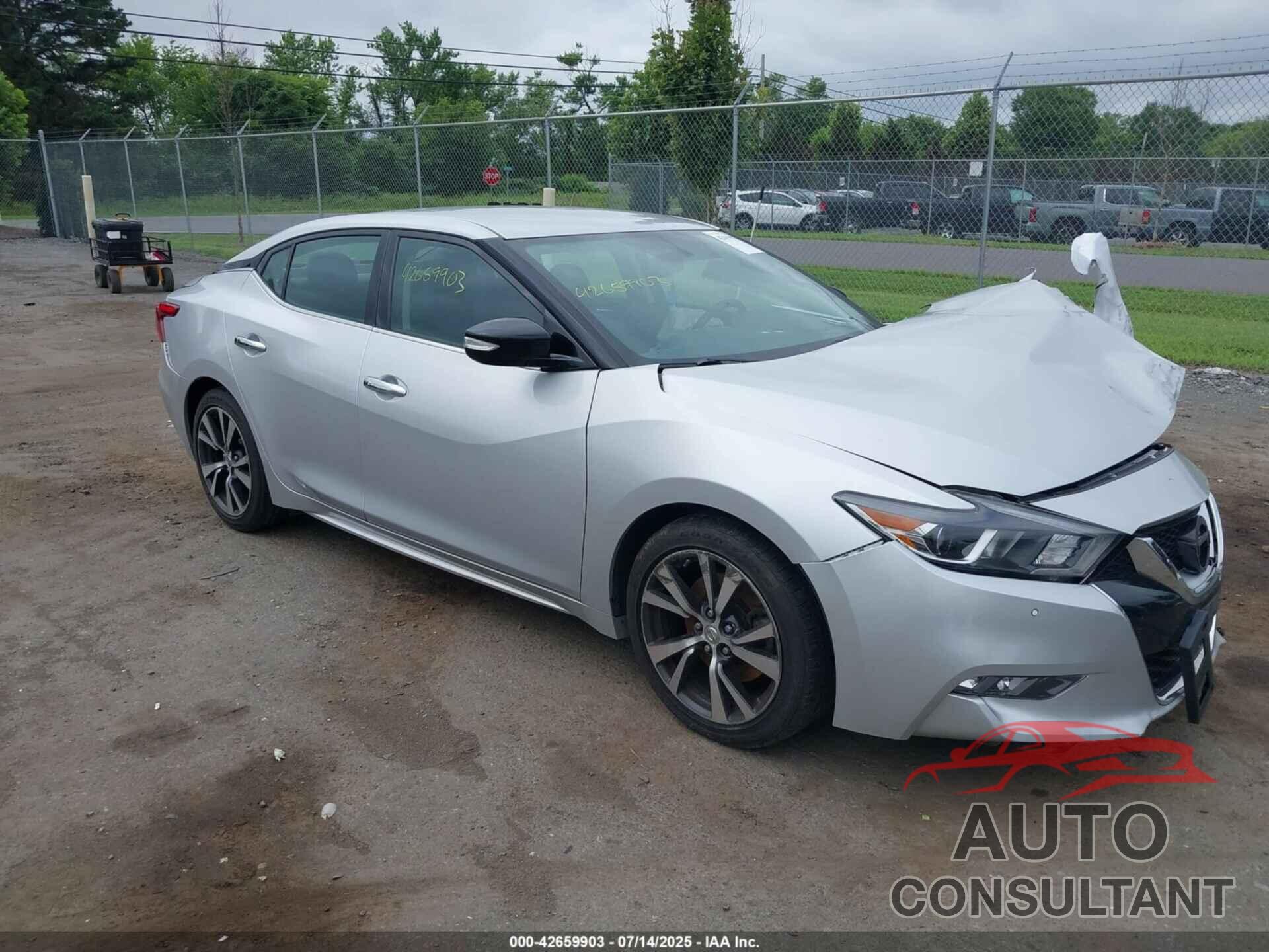 NISSAN MAXIMA 2017 - 1N4AA6AP3HC441203