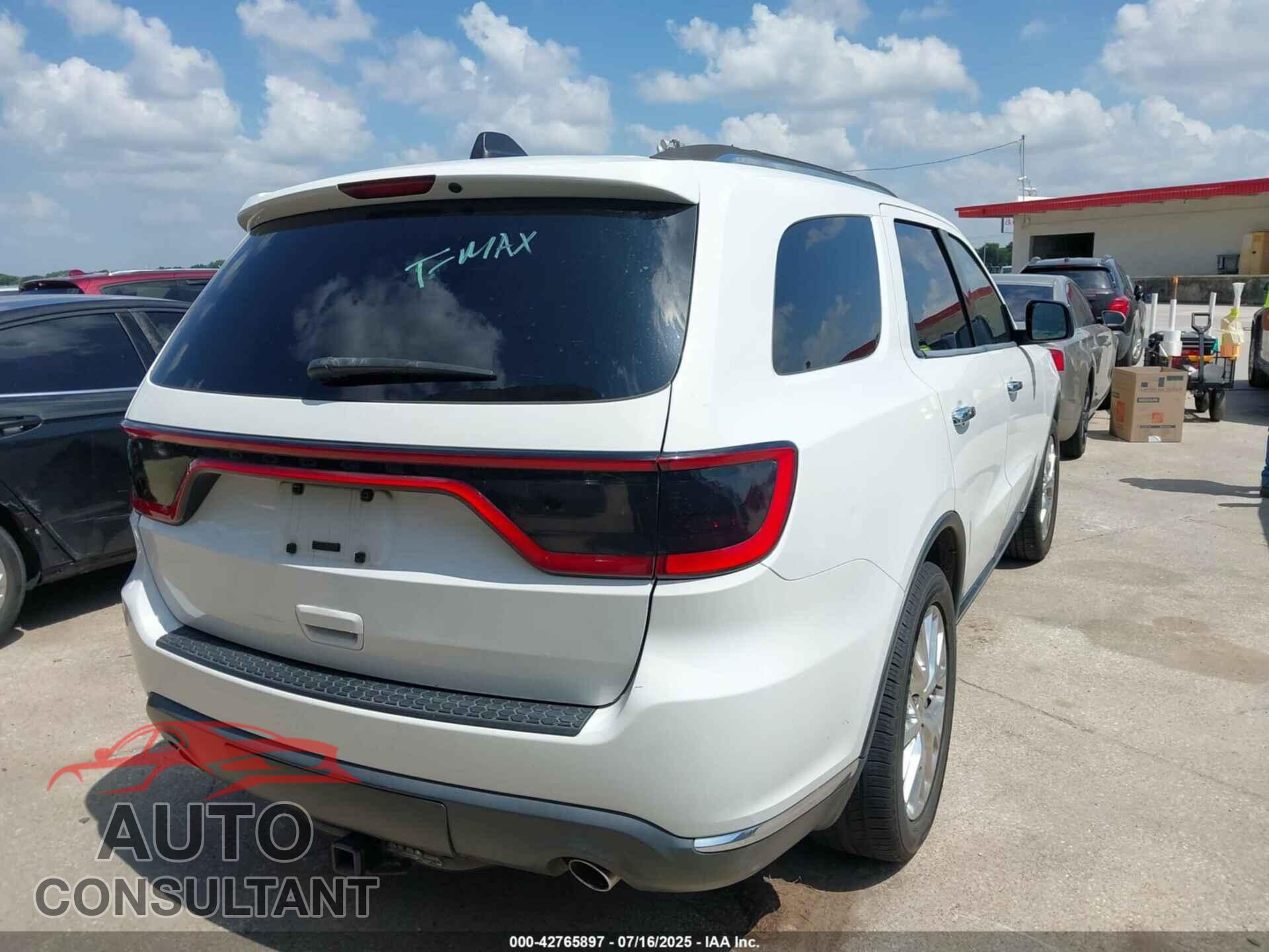 DODGE DURANGO 2017 - 1C4RDHAG4HC643242