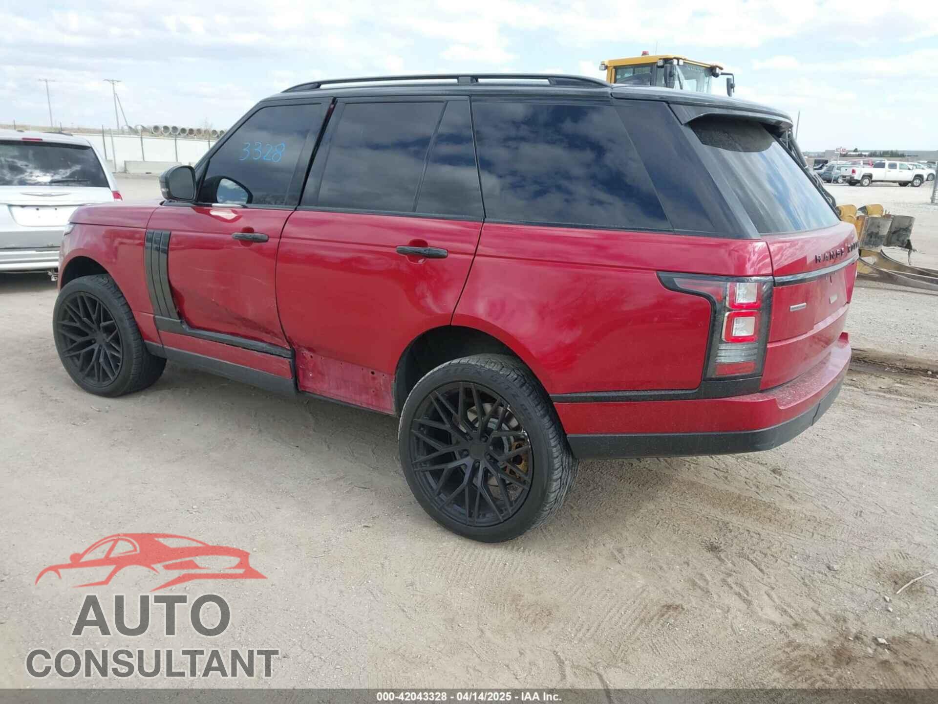 LAND ROVER RANGE ROVER 2017 - SALGS2FE3HA331421