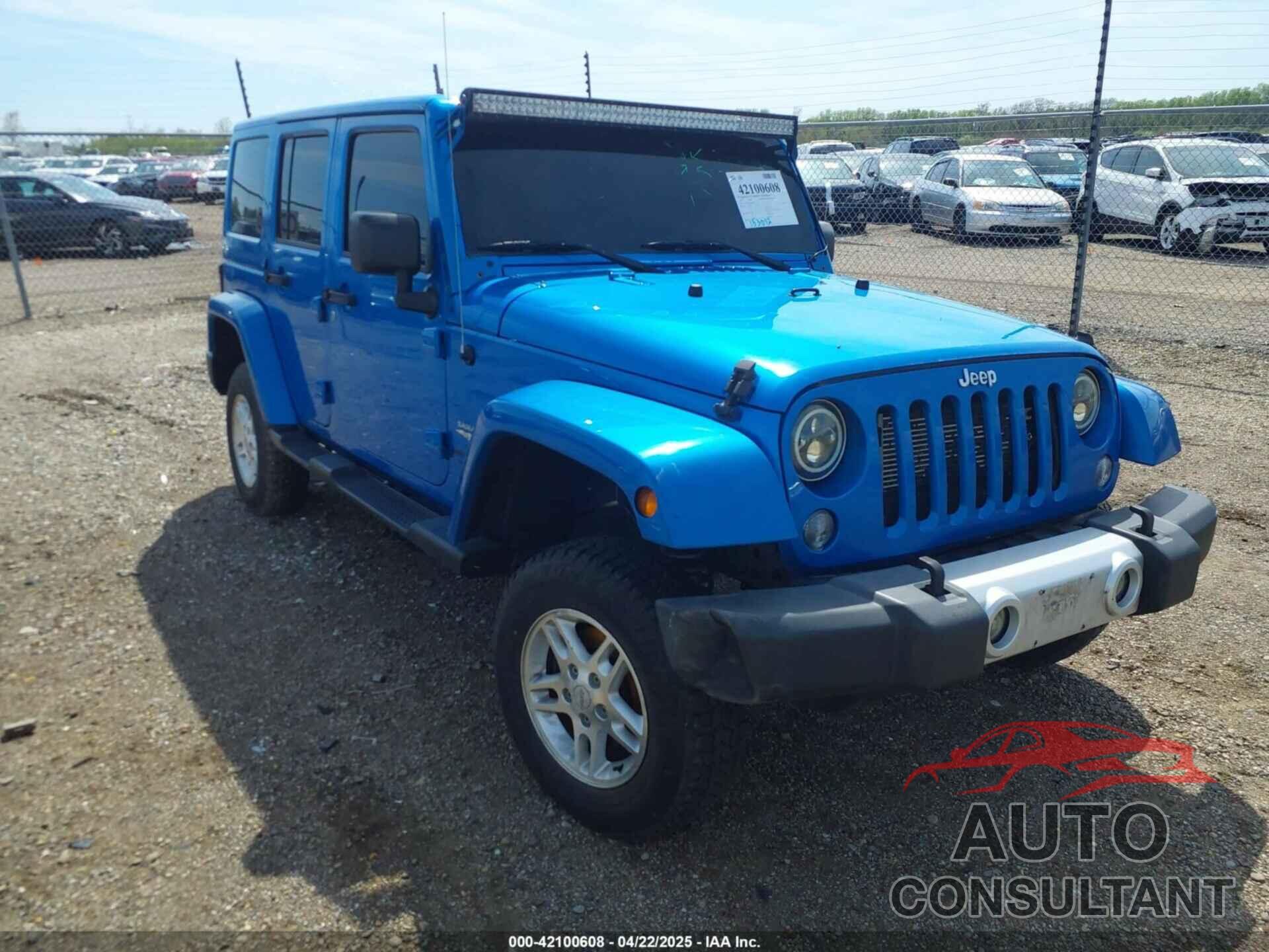 JEEP WRANGLER UNLIMITED 2015 - 1C4HJWEG6FL666120