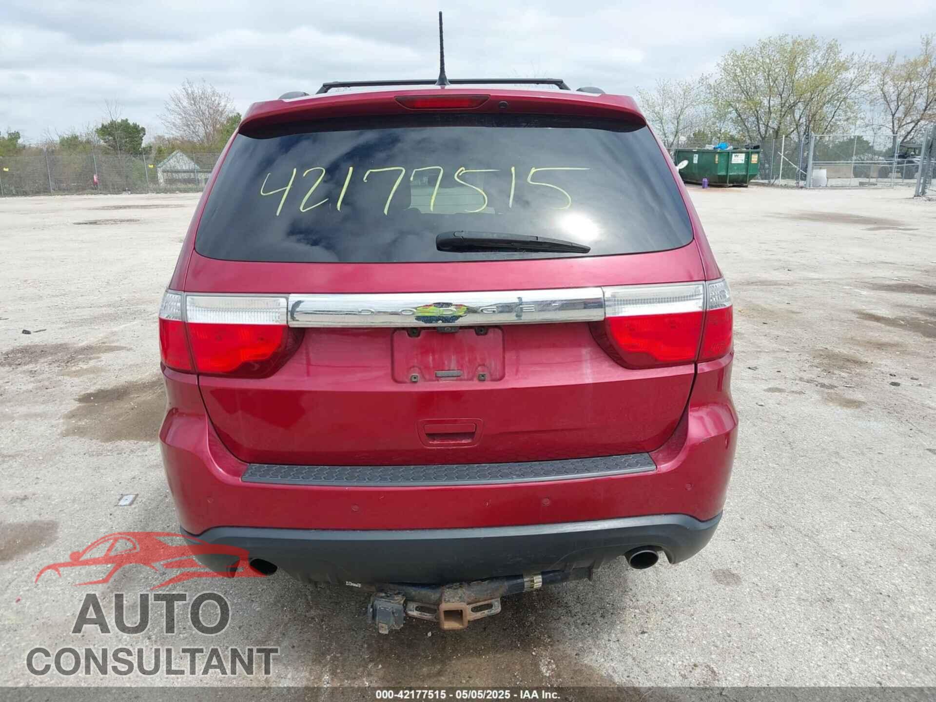 DODGE DURANGO 2013 - 1C4SDJET5DC563149