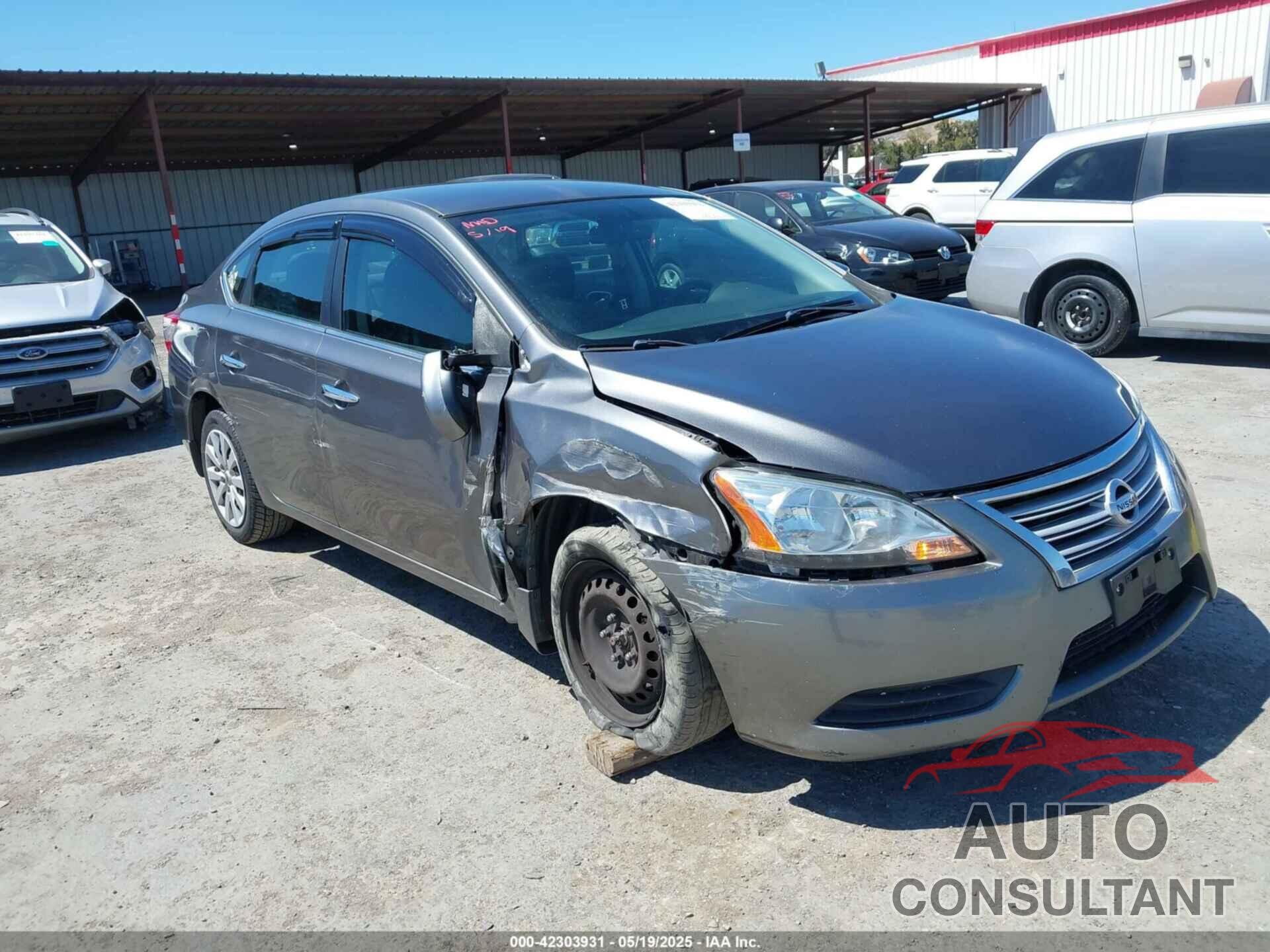 NISSAN SENTRA 2015 - 3N1AB7APXFY260362